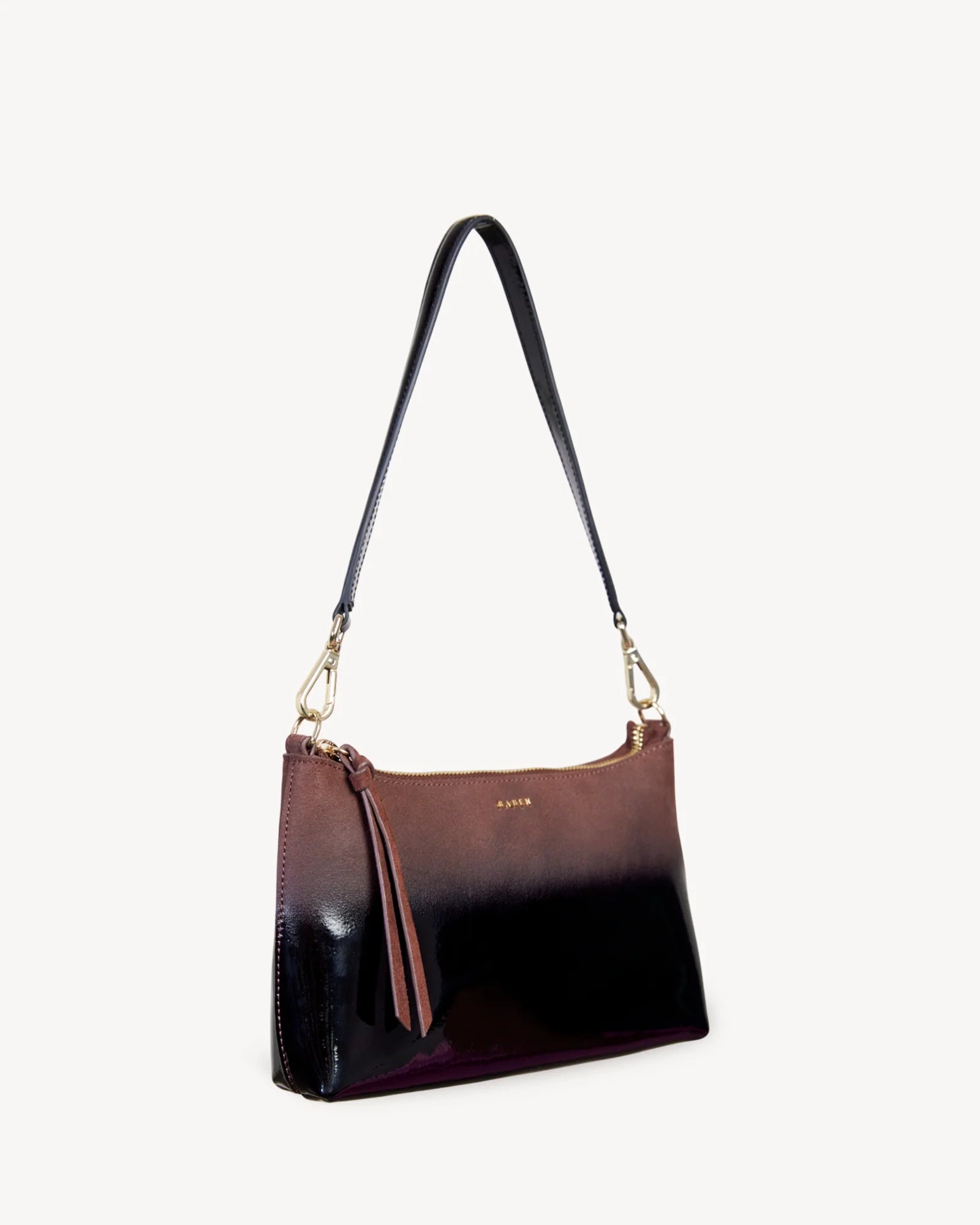 Saben Haven Shoulder Bag Espresso Dipped