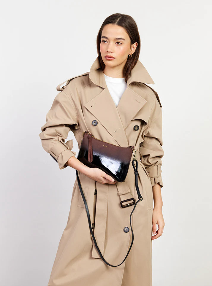 Saben Haven Shoulder Bag Espresso Dipped