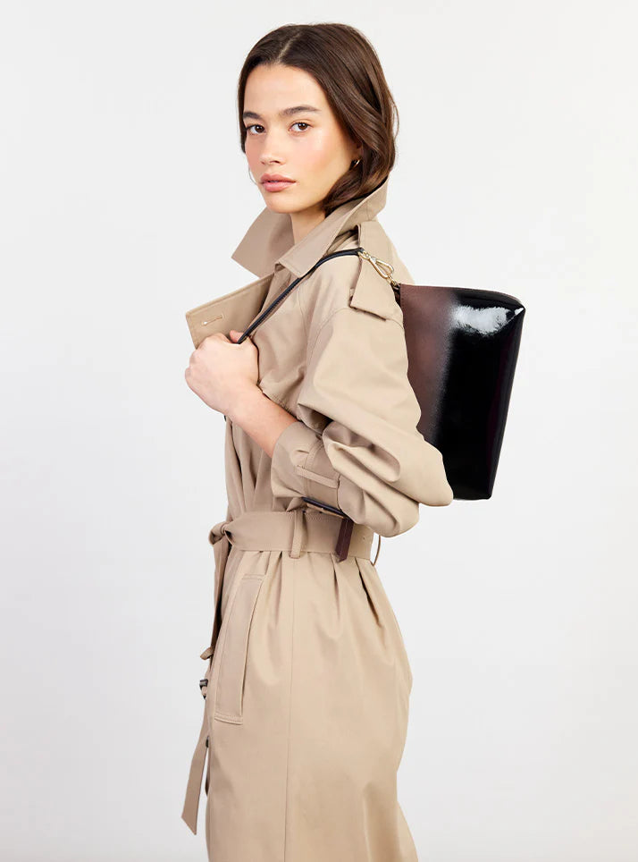 Saben Haven Shoulder Bag Espresso Dipped