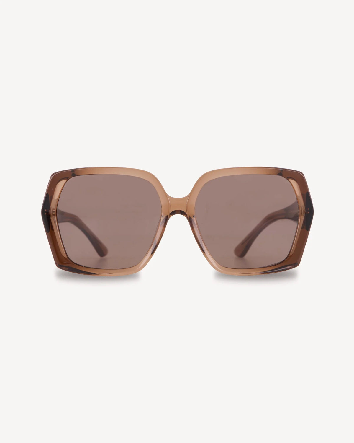 Saben Remi Sunglasses Sheer Brown