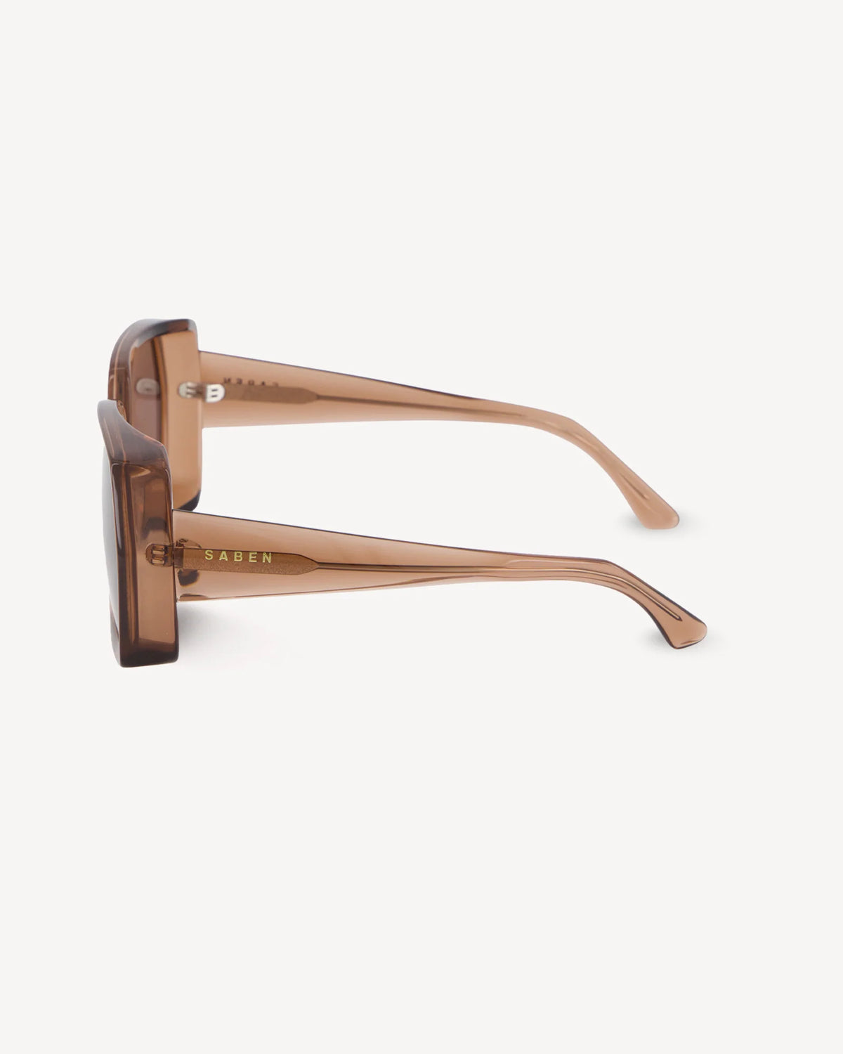 Saben Remi Sunglasses Sheer Brown