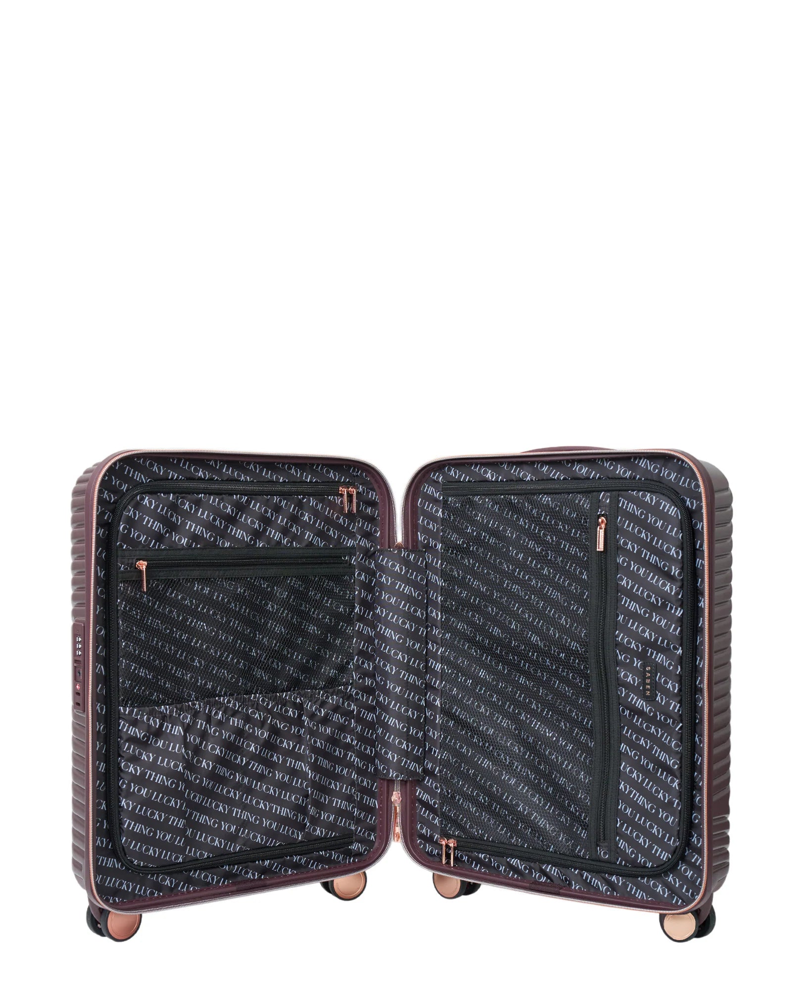 Saben Suitcase Large Merlot