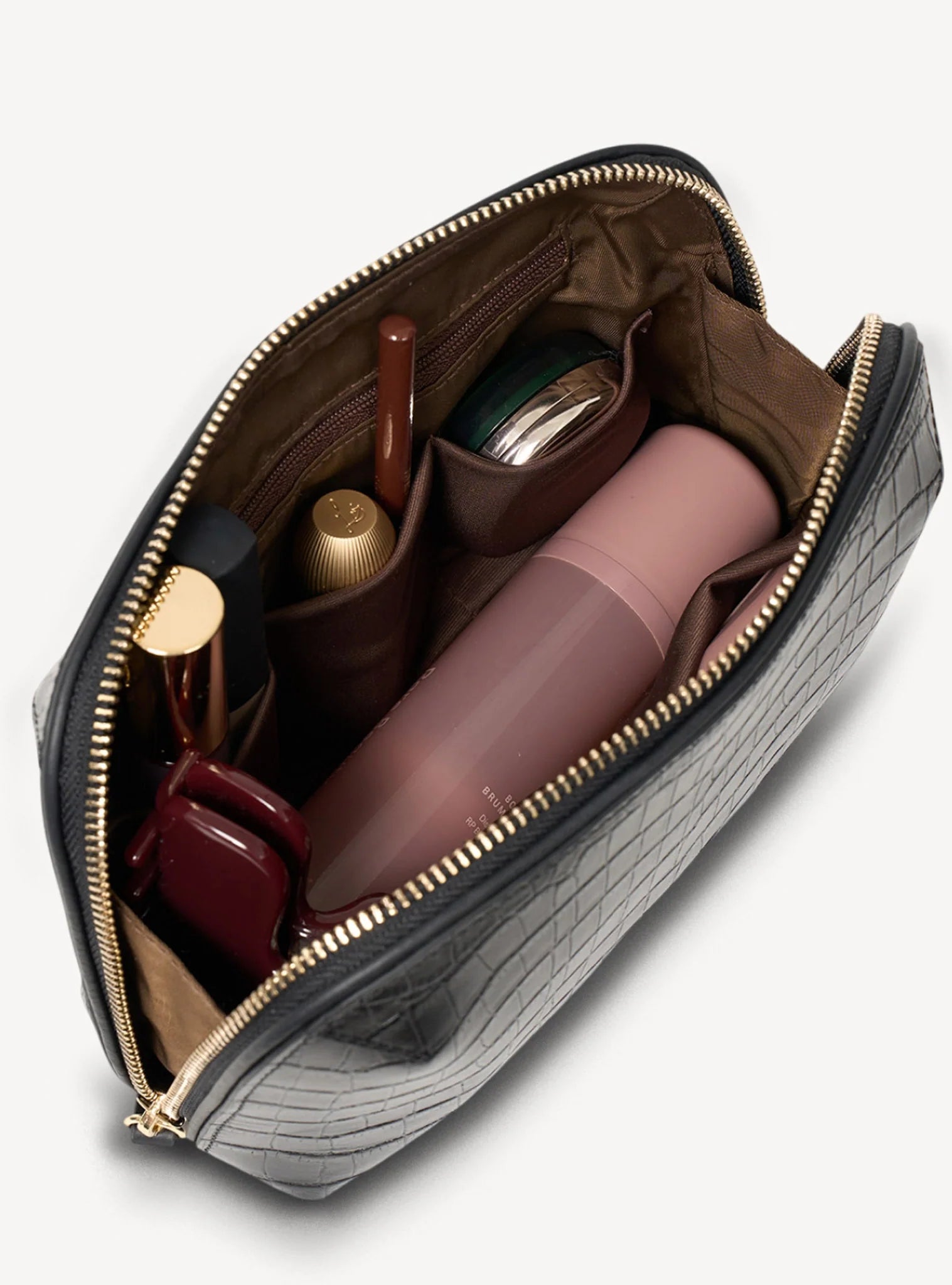 Saben Tate Tech Pouch Black Croc