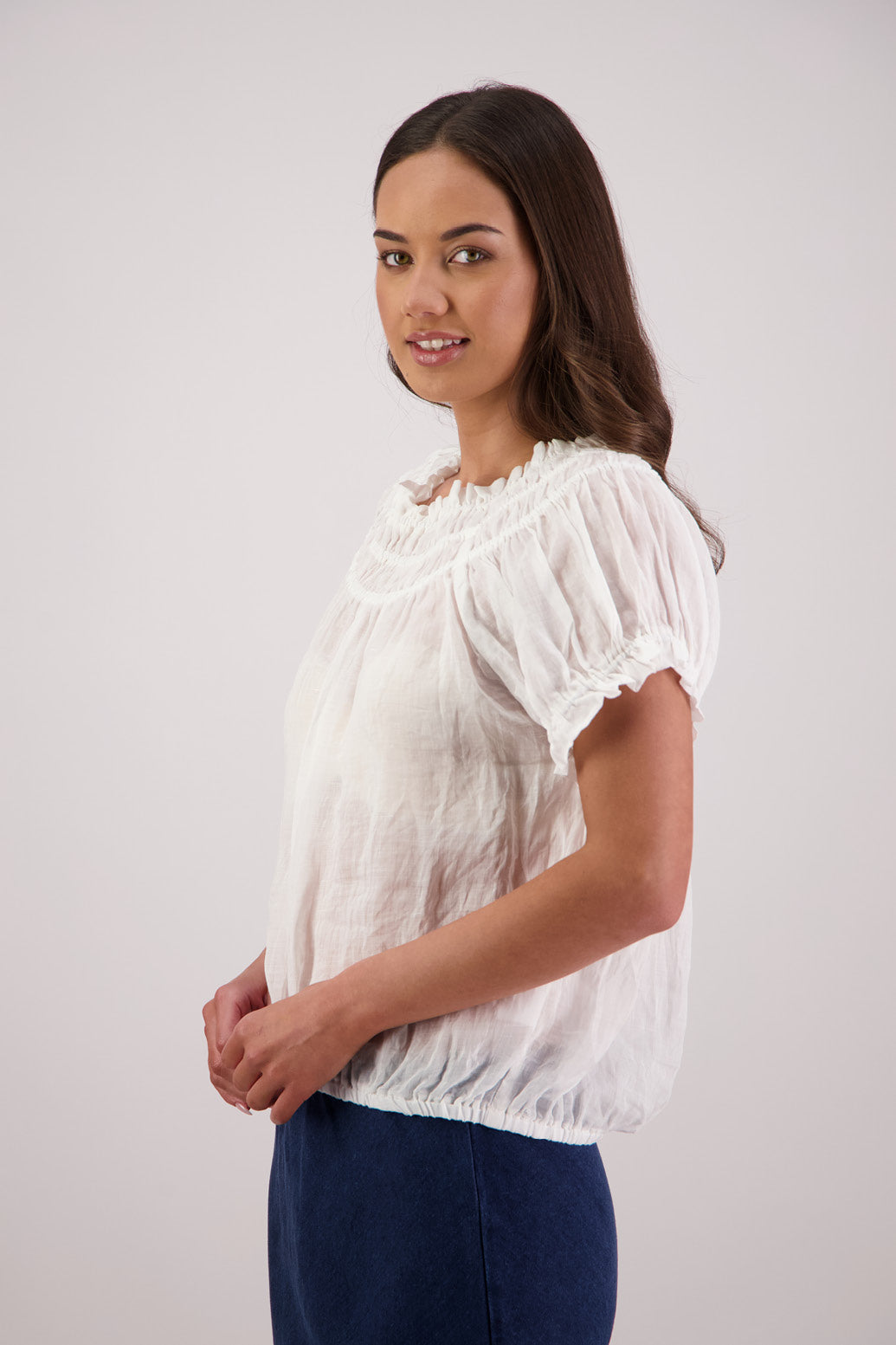 Briarwood Sal Top White