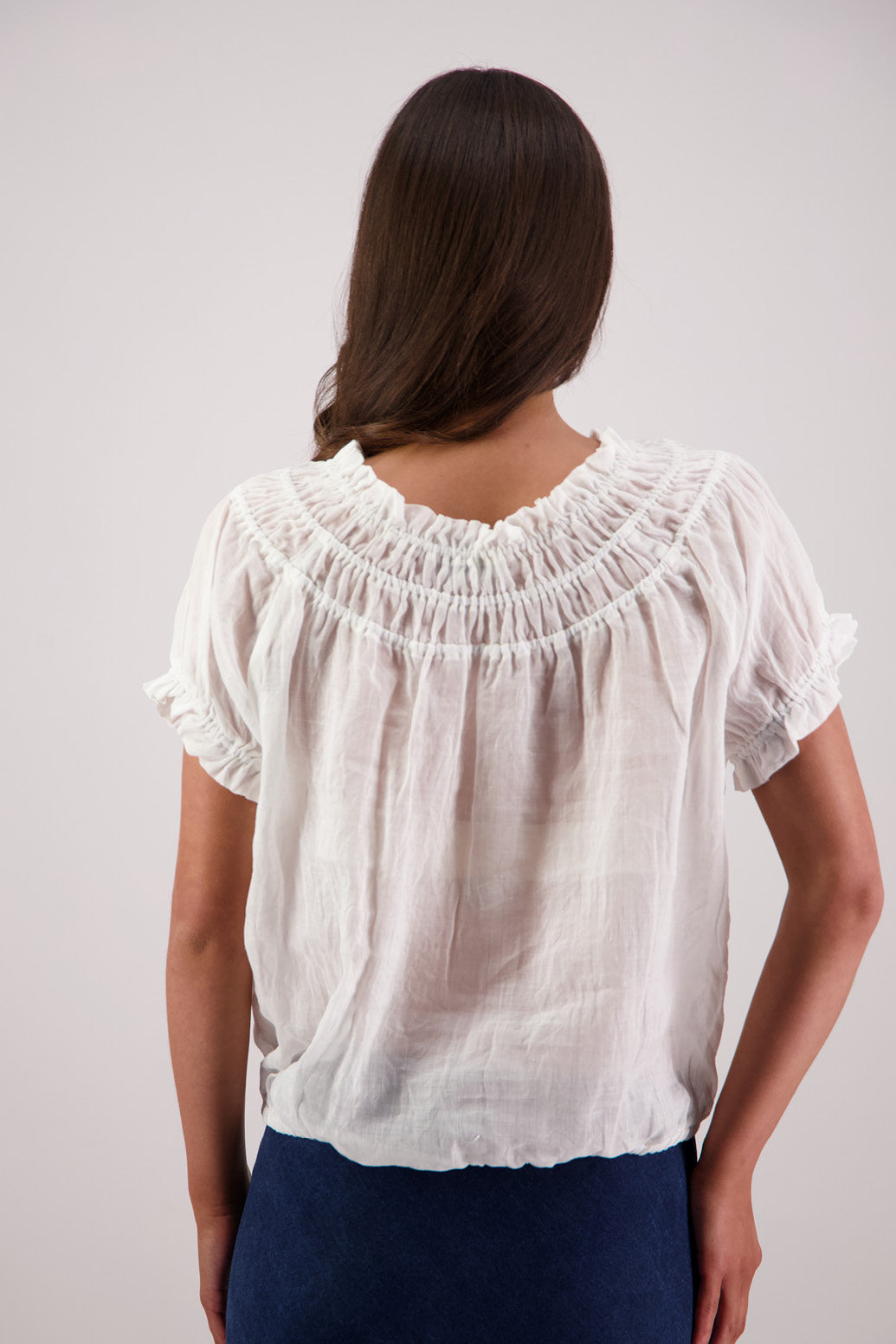 Briarwood Sal Top White