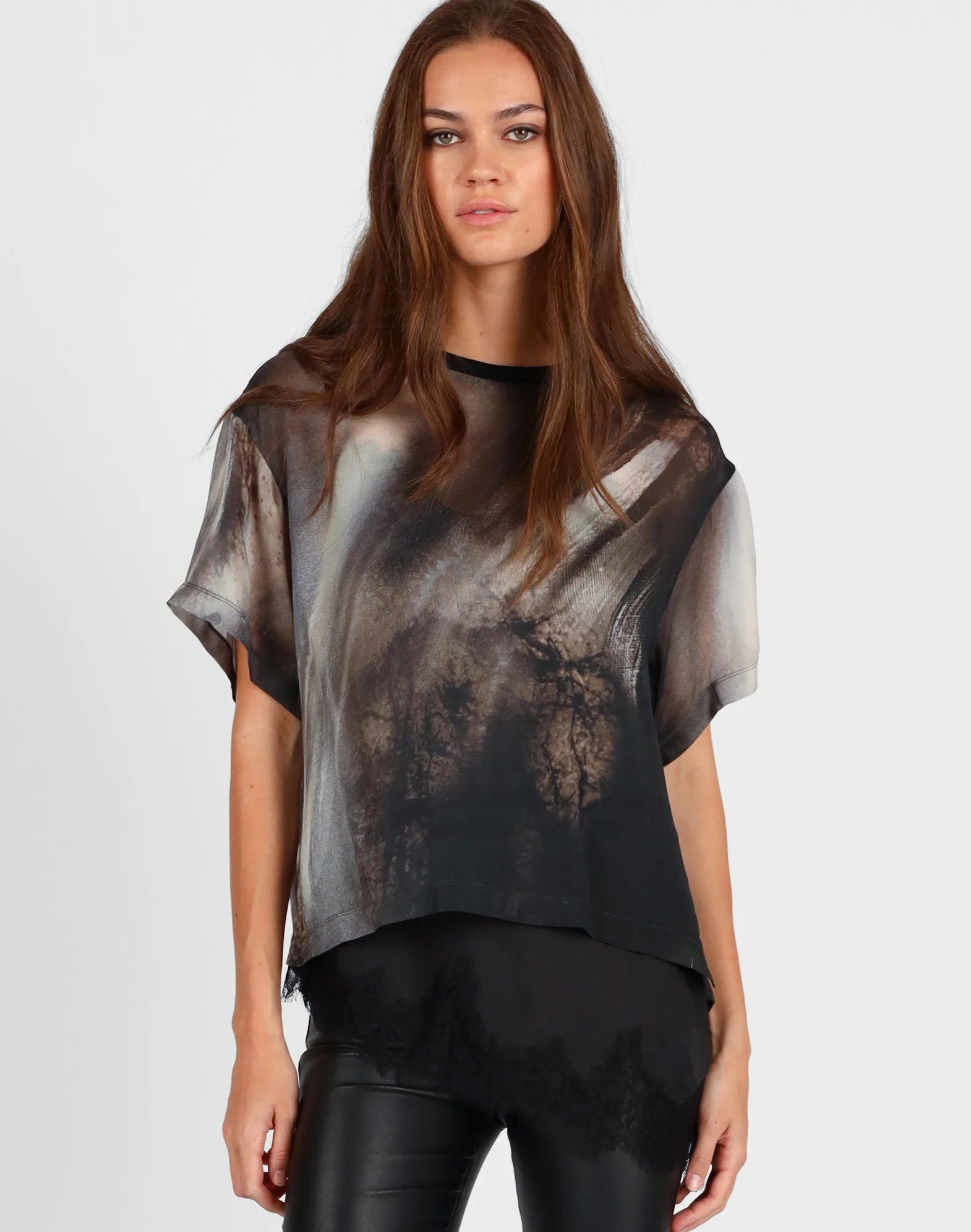 Storm Sandstone Print Tee