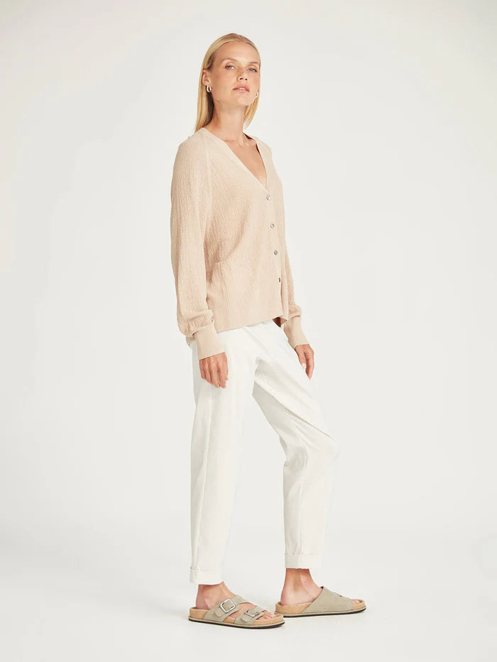 Sills Santorini Cuffed Hepburn Natural Stripe