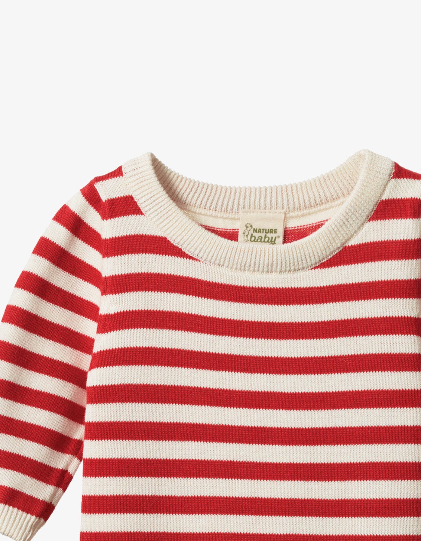 Nature Baby Sawyer Bodysuit Red Sea Stripe