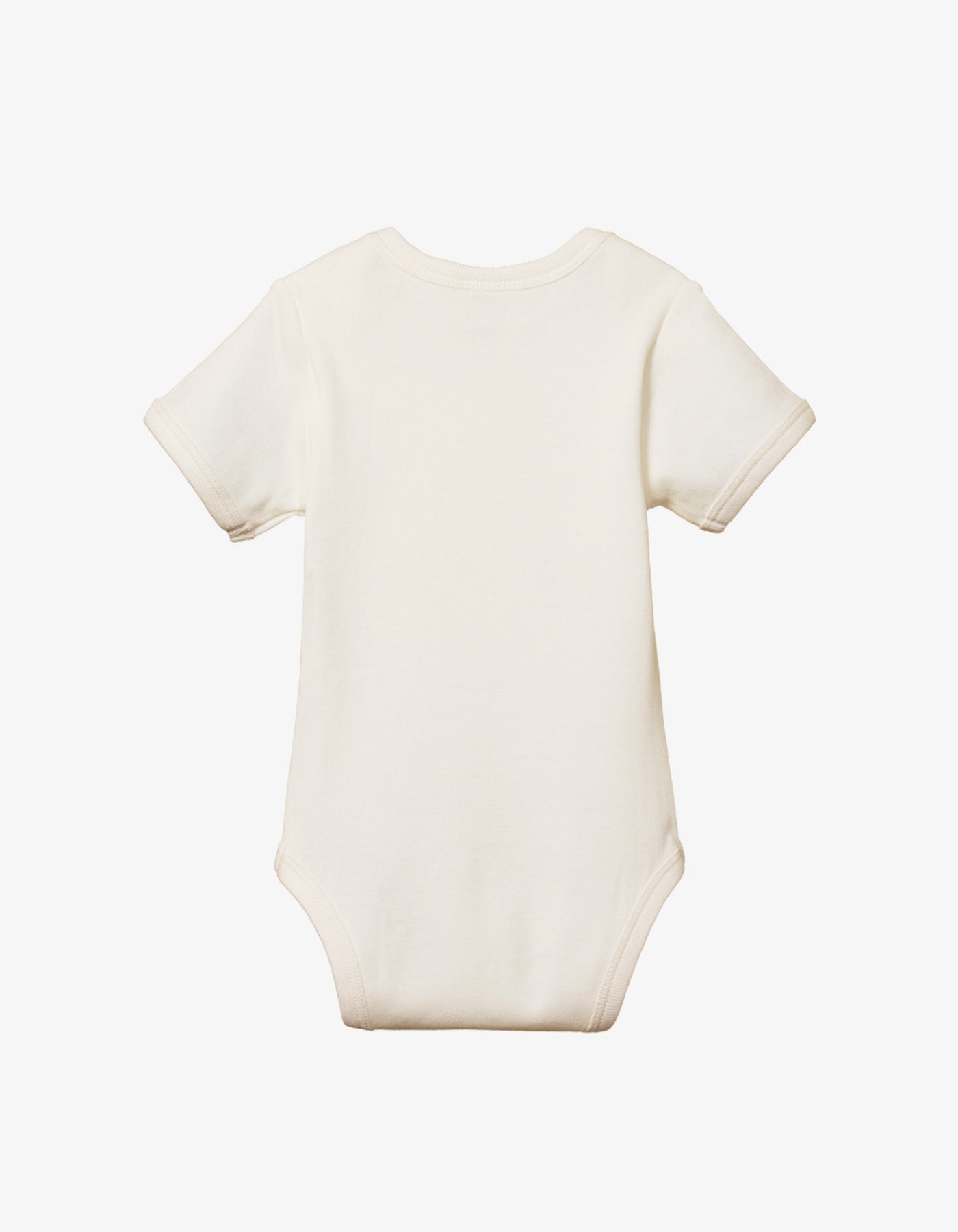 Nature Baby Short Sleeve Bodysuit Natural