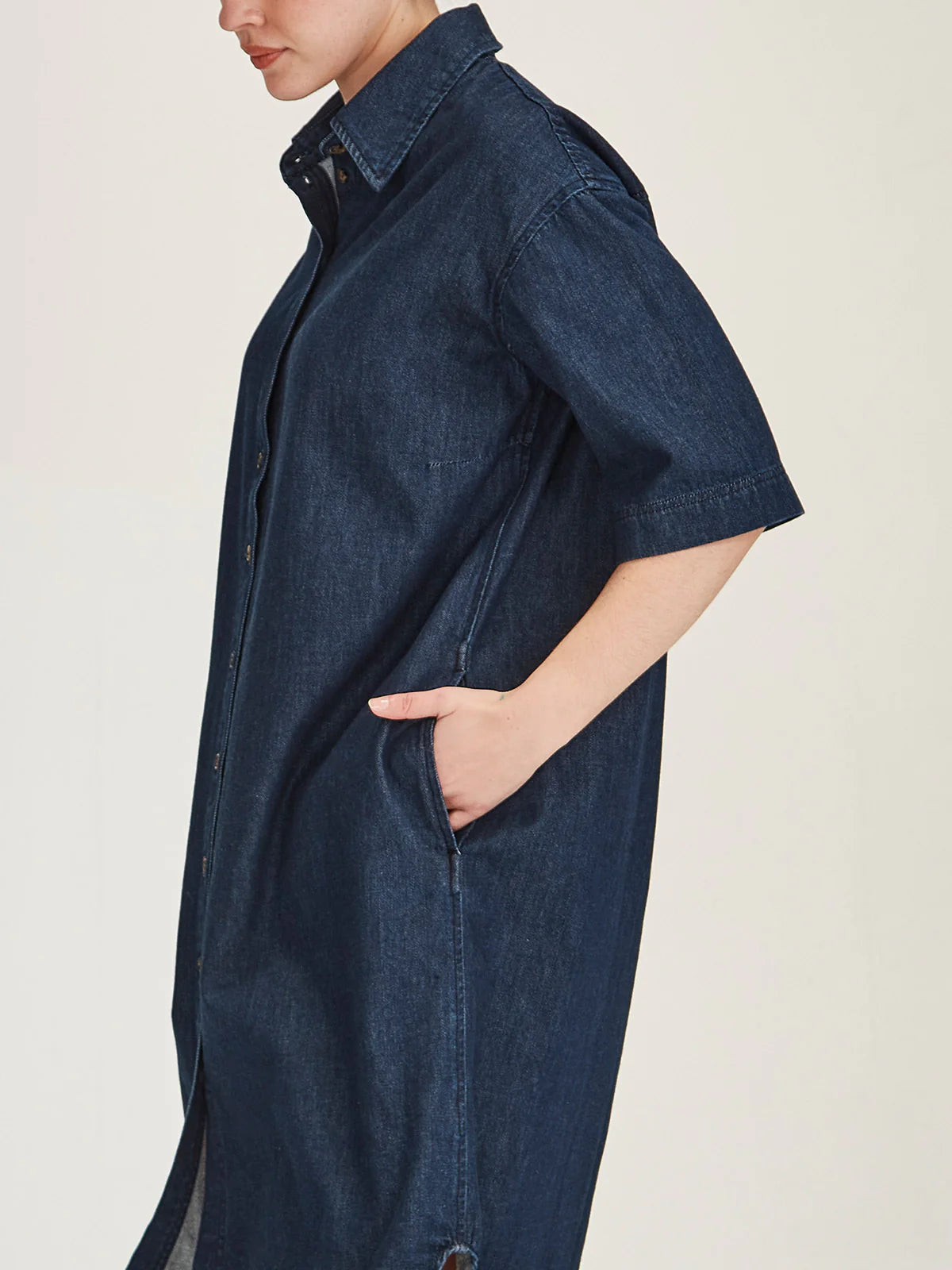 Sills Alexa Denim Dress Dark Wash