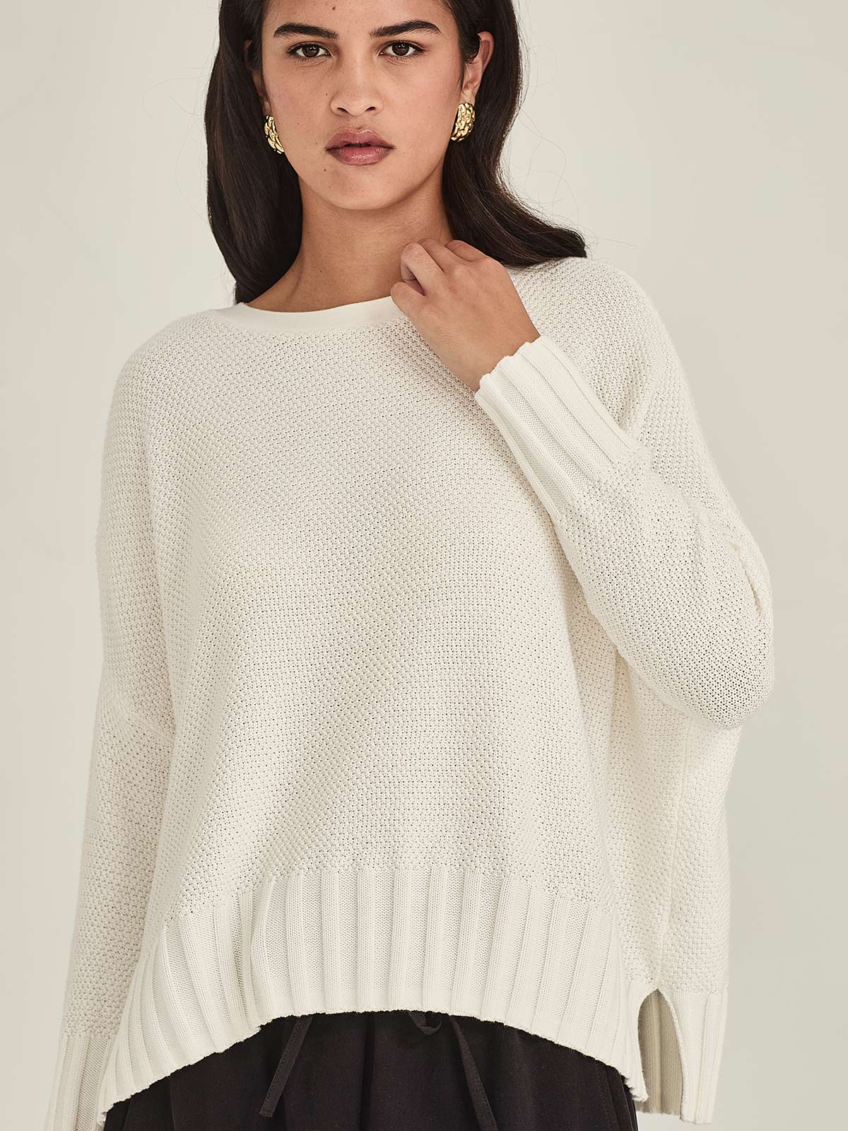 Sills Bri Sweater Chalk