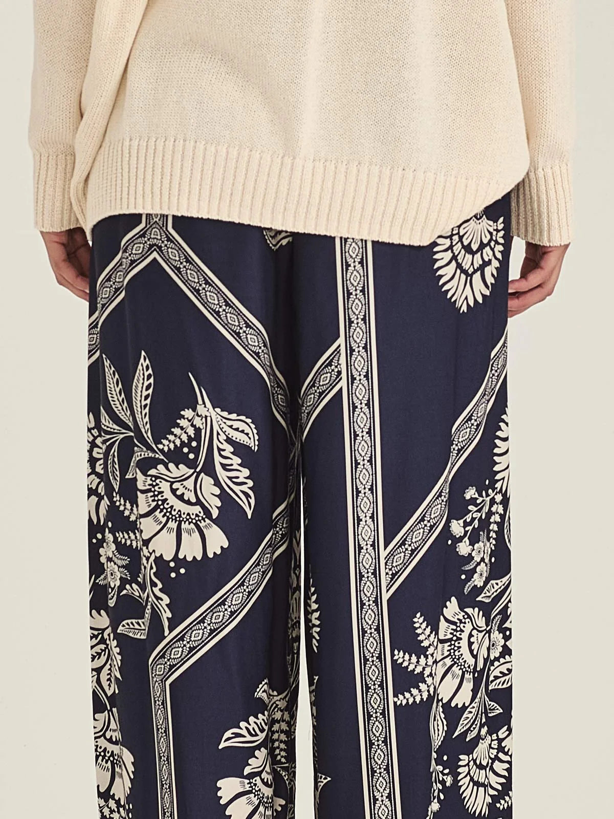 Sills Mondo Print Pant French Blue