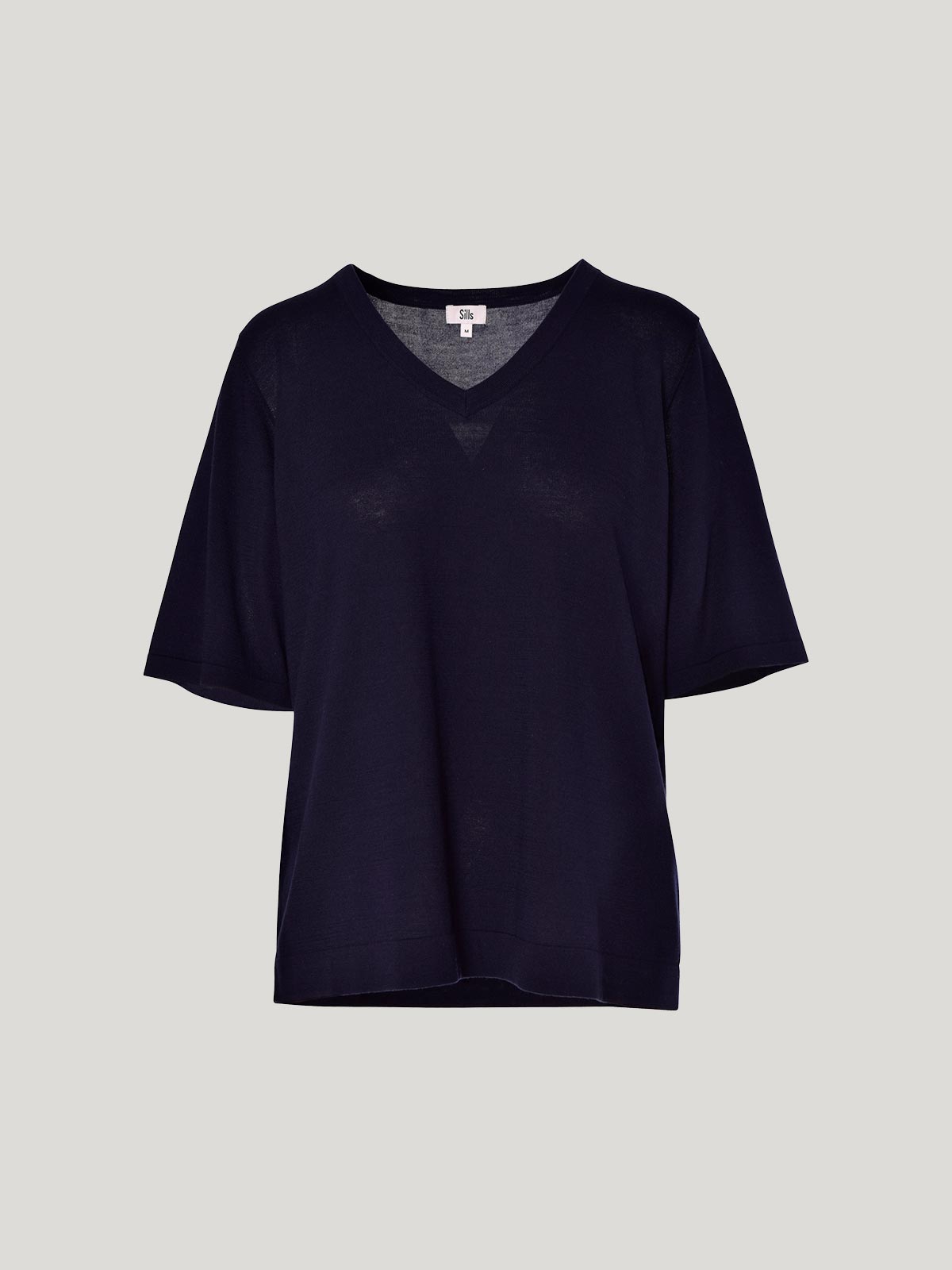 Sills Vera V Knit French Navy