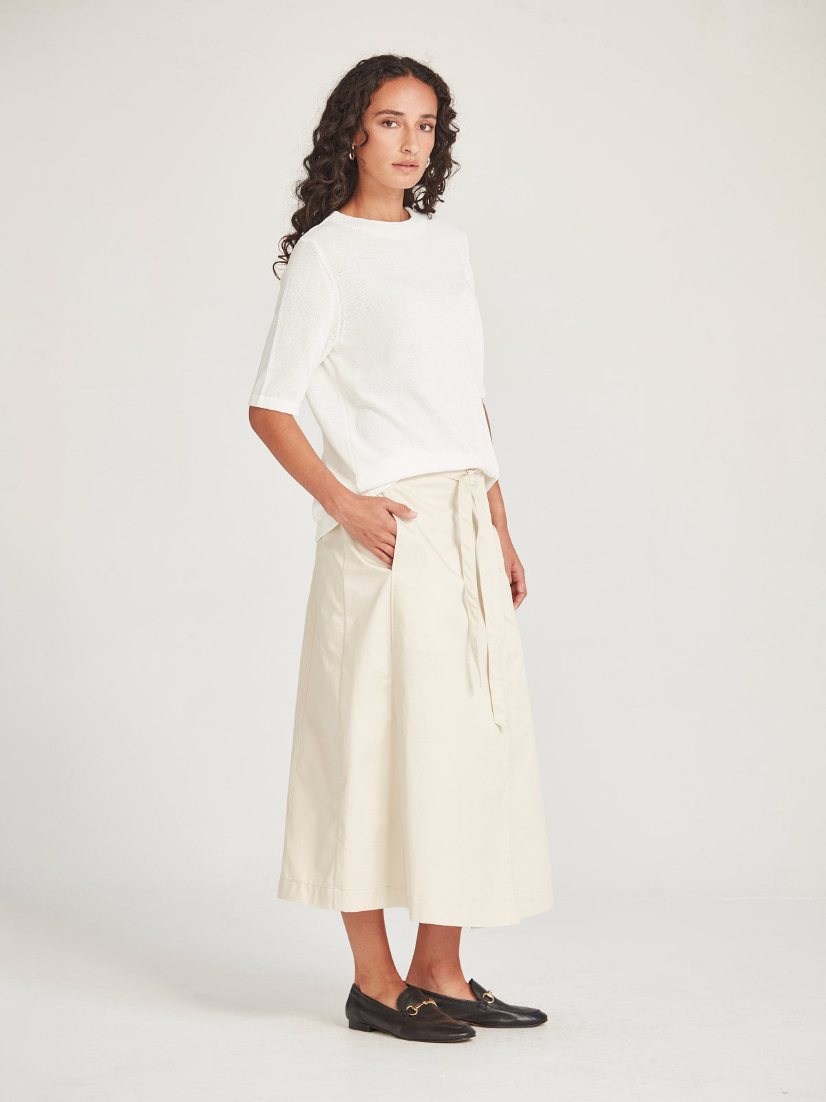 Sills Chloe Utility Skirt Sand