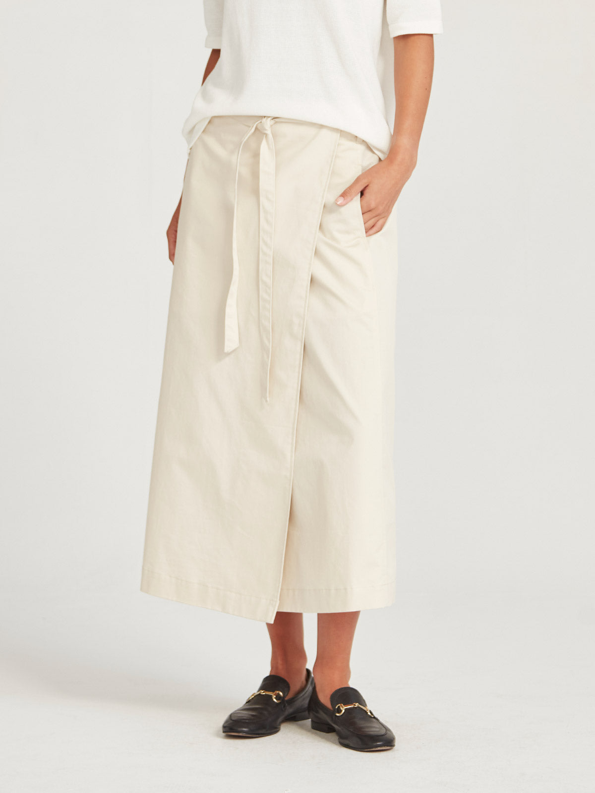 Sills Chloe Utility Skirt Sand