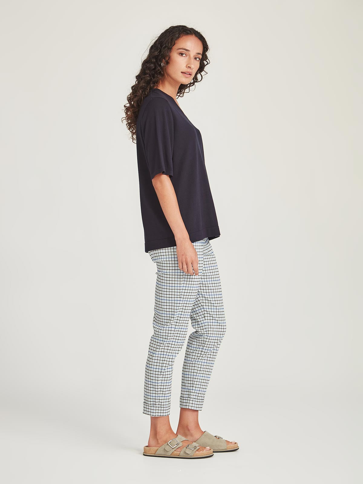 Sills Nautilus Check Hepburn Blue Check