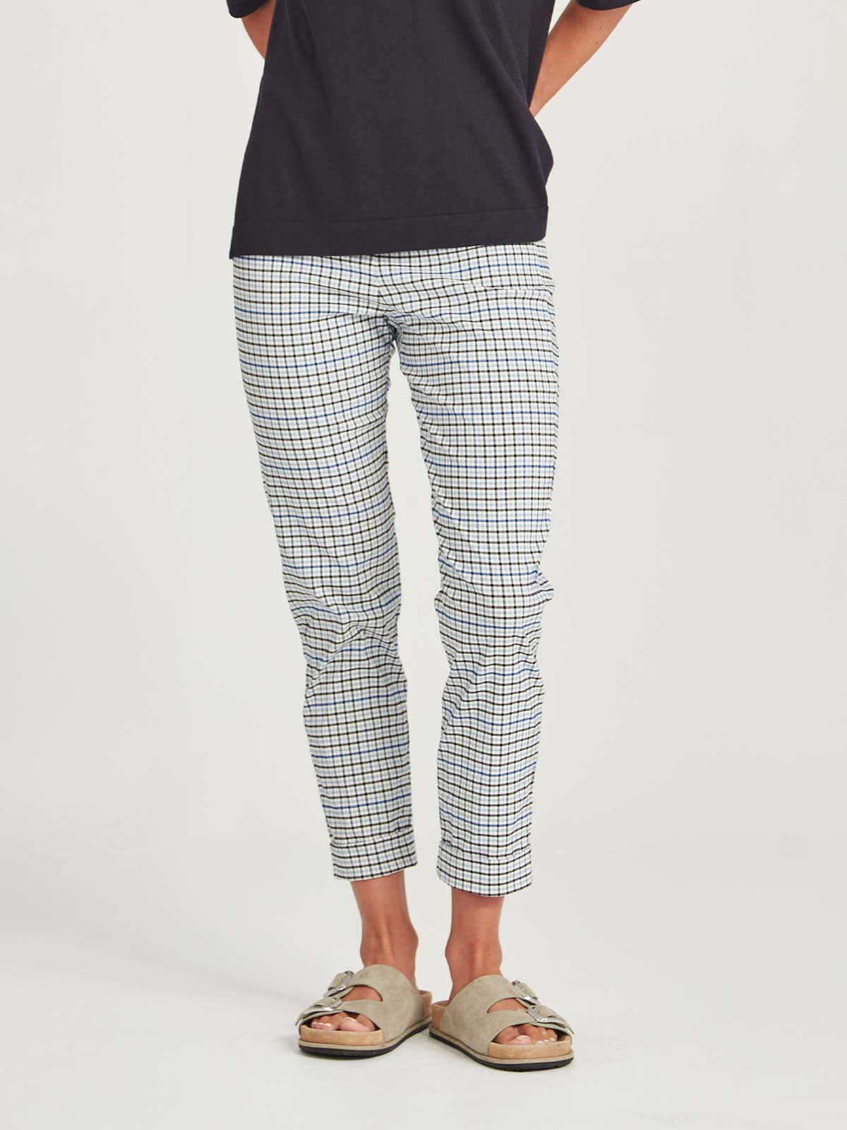 Sills Nautilus Check Hepburn Blue Check