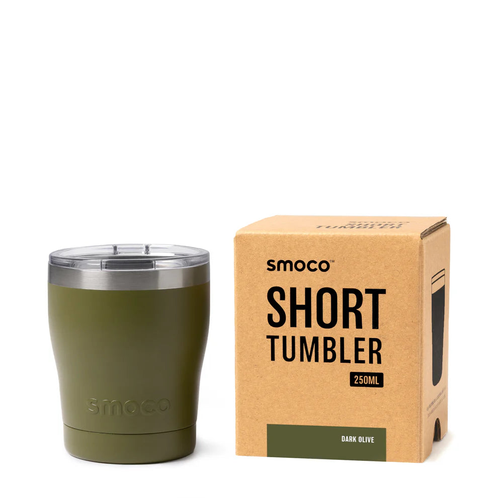 Smoco Short Tumbler 2.0 Dark Olive
