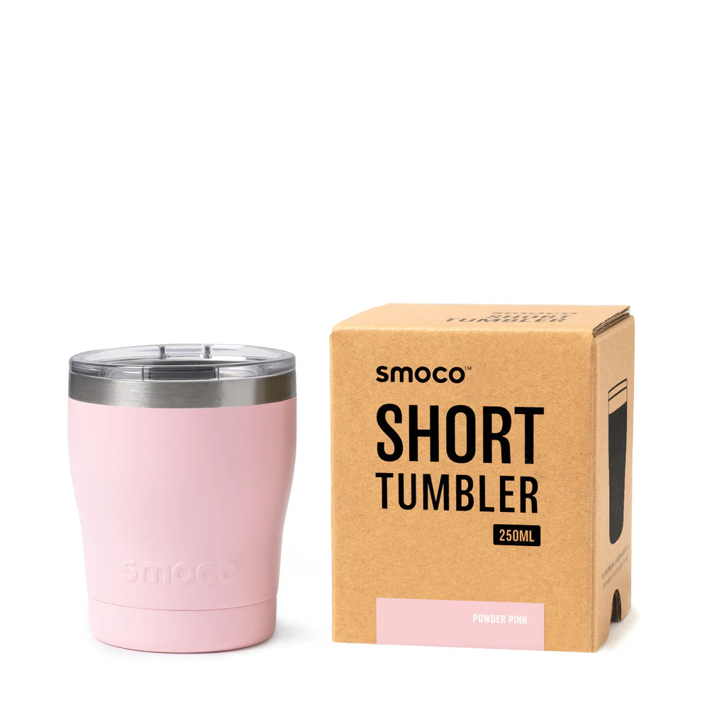 Smoco Short Tumbler 2.0 Powder Pink