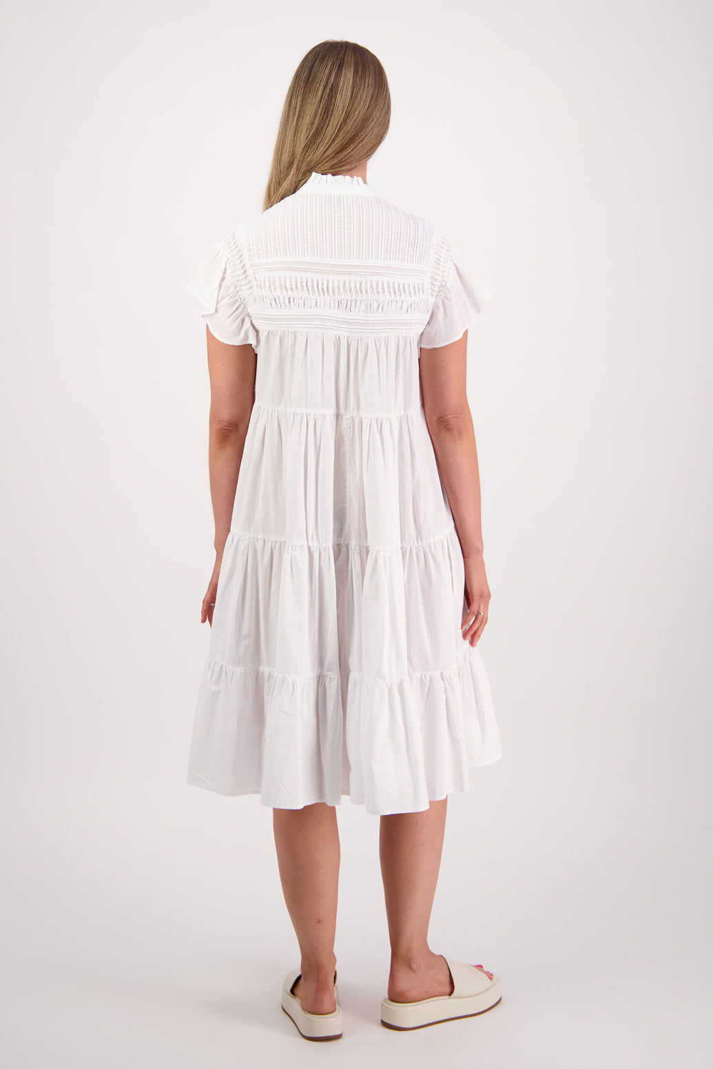 Briarwood Sonia Dress / White