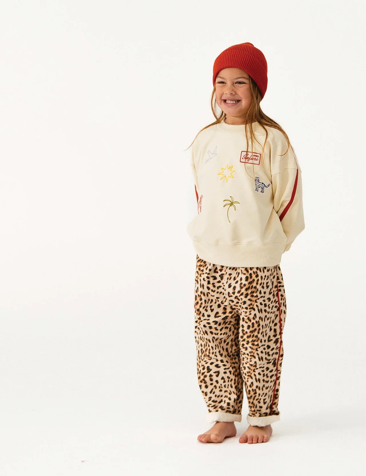 Sonny Label Pocket Pants Leopard