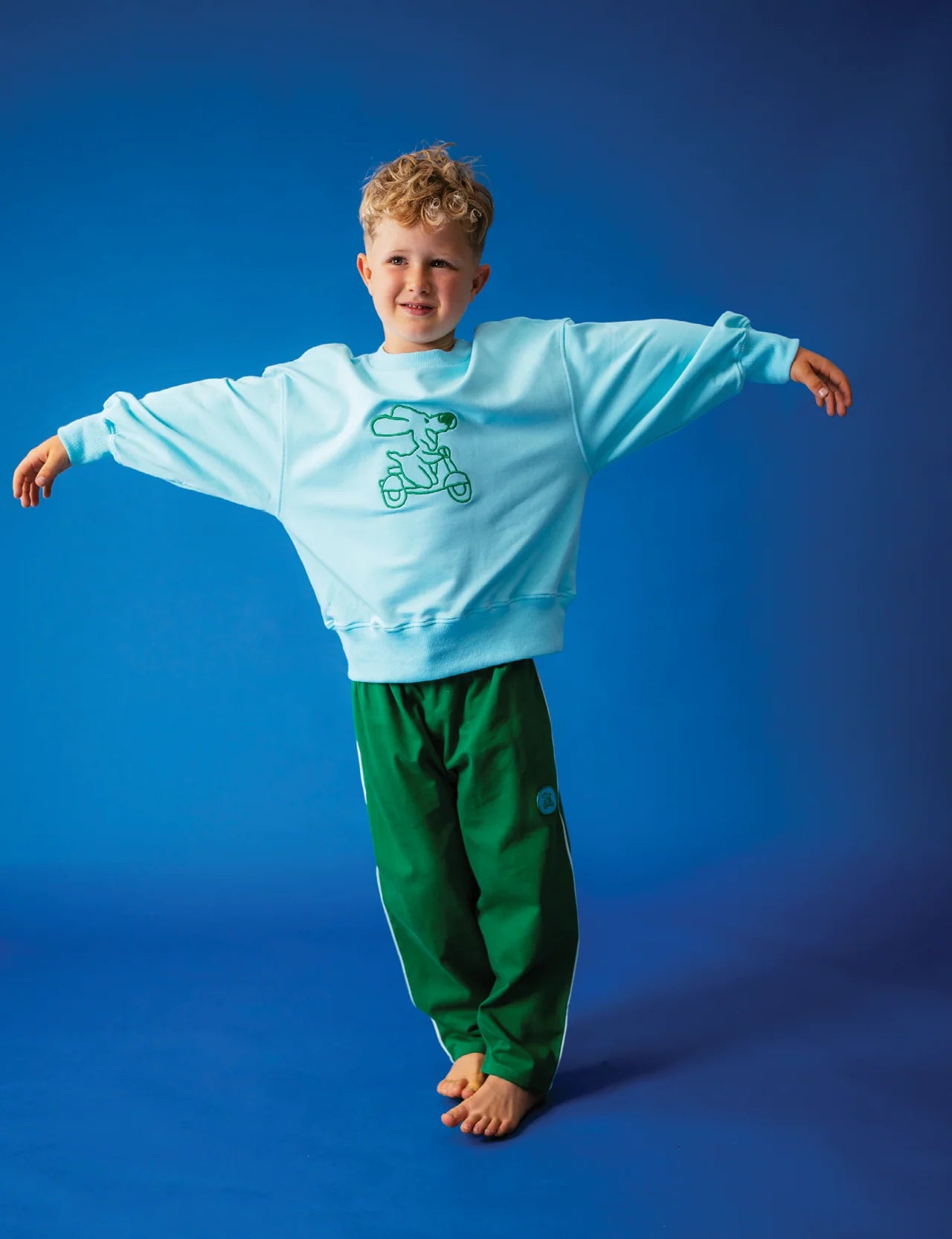 Sonny Label Sloppy Joe in Sky Blue
