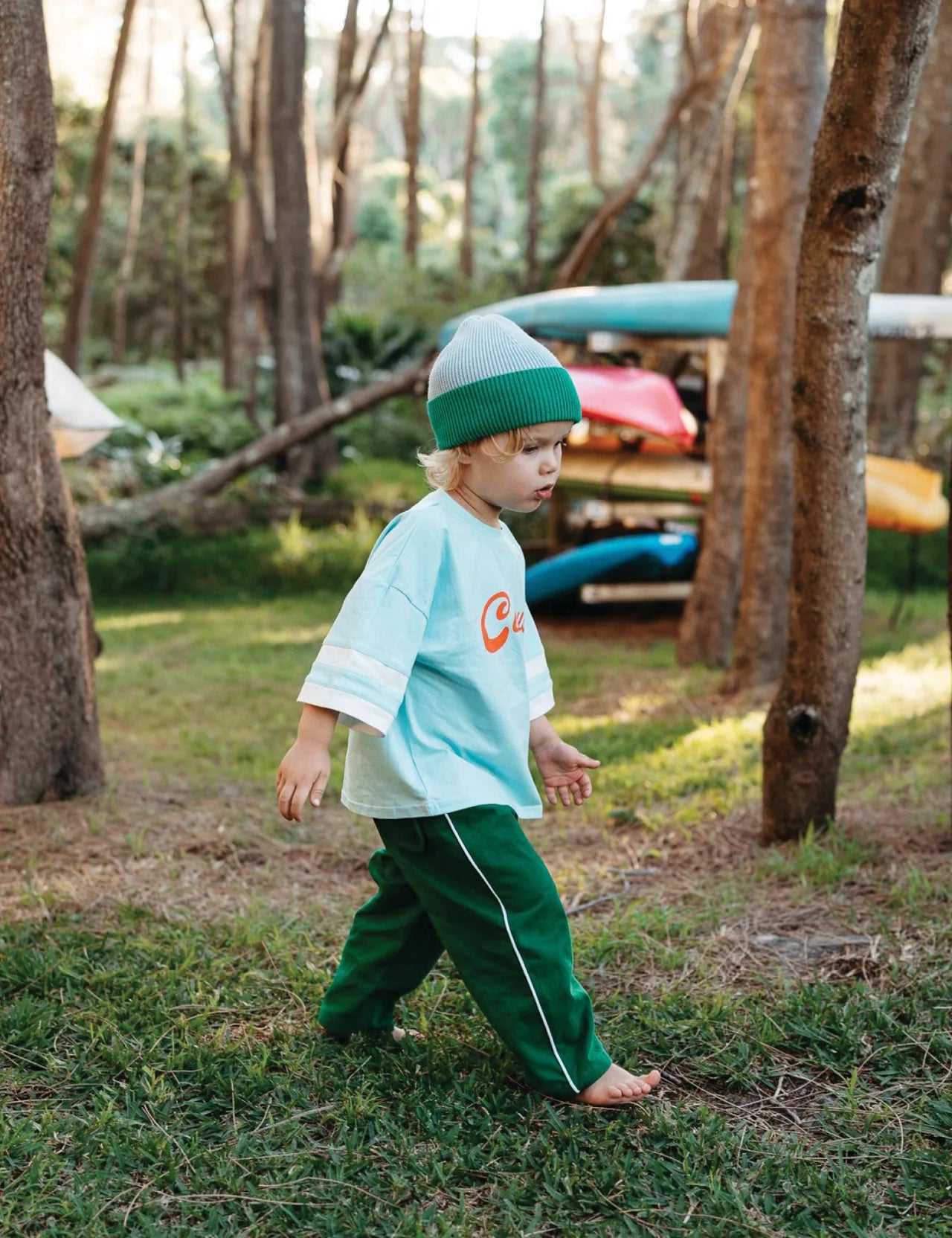 Sonny Label Sport Pants in Forest
