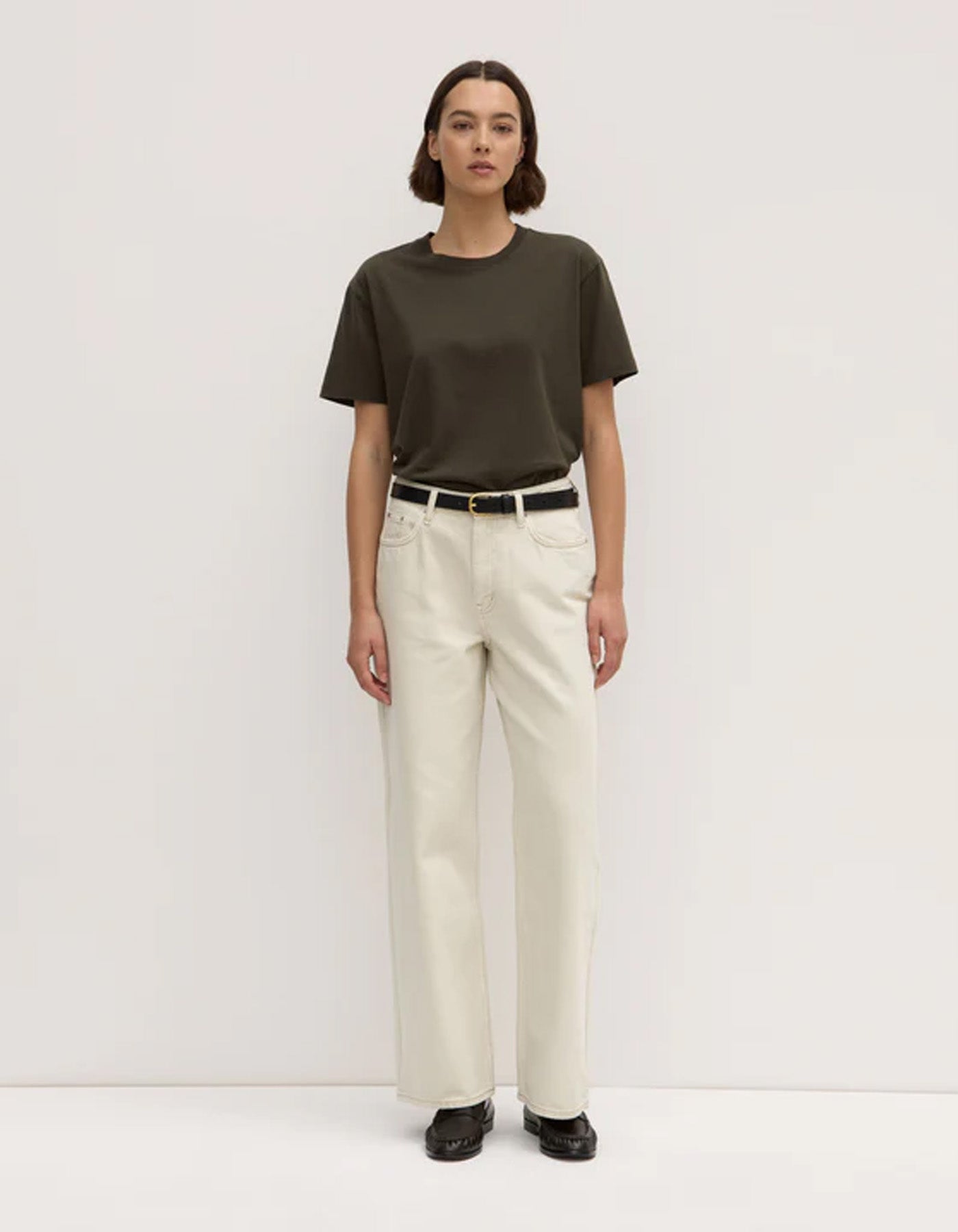 Assembly Label Womens Organic Base Tee Sorrel