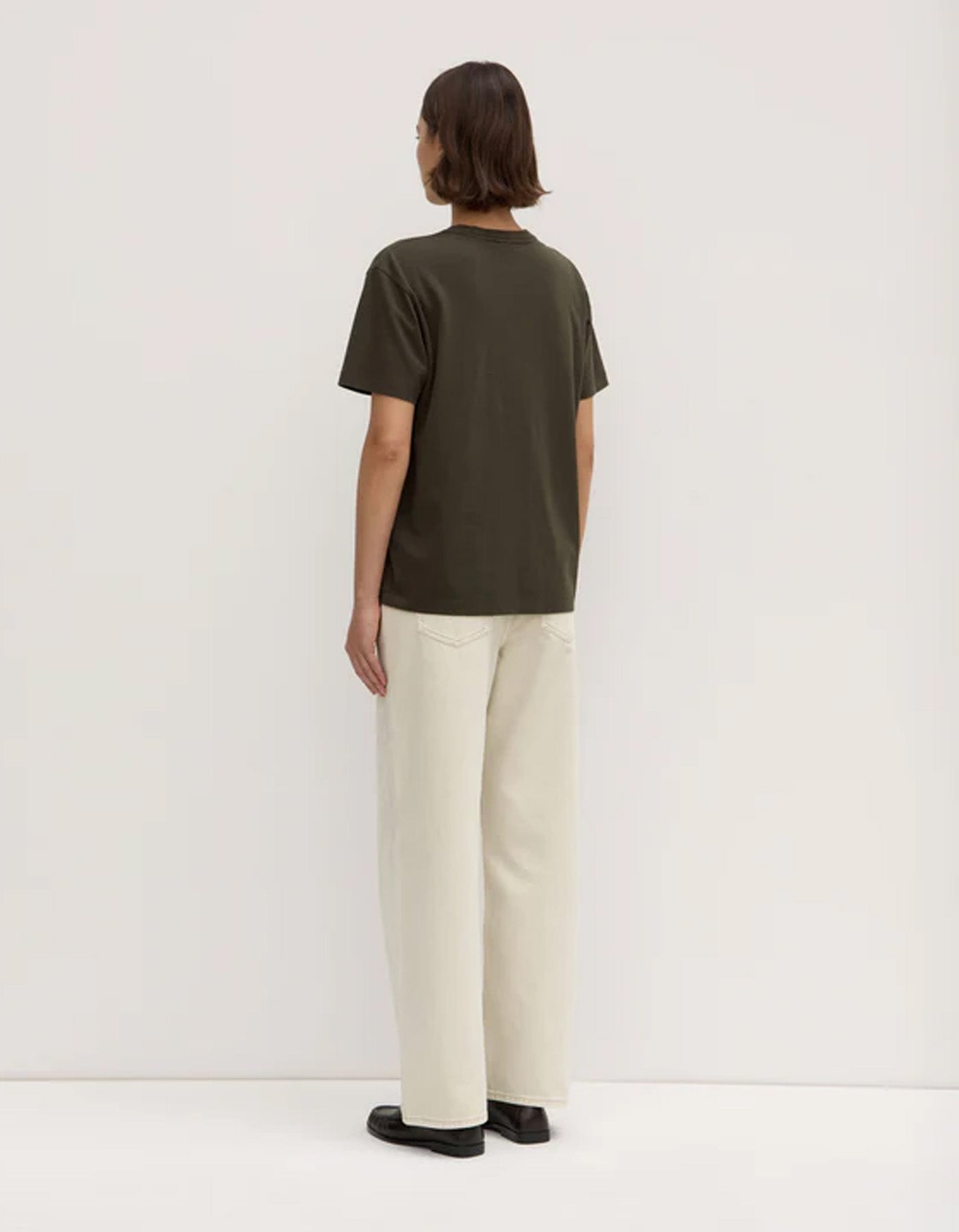 Assembly Label Womens Organic Base Tee Sorrel