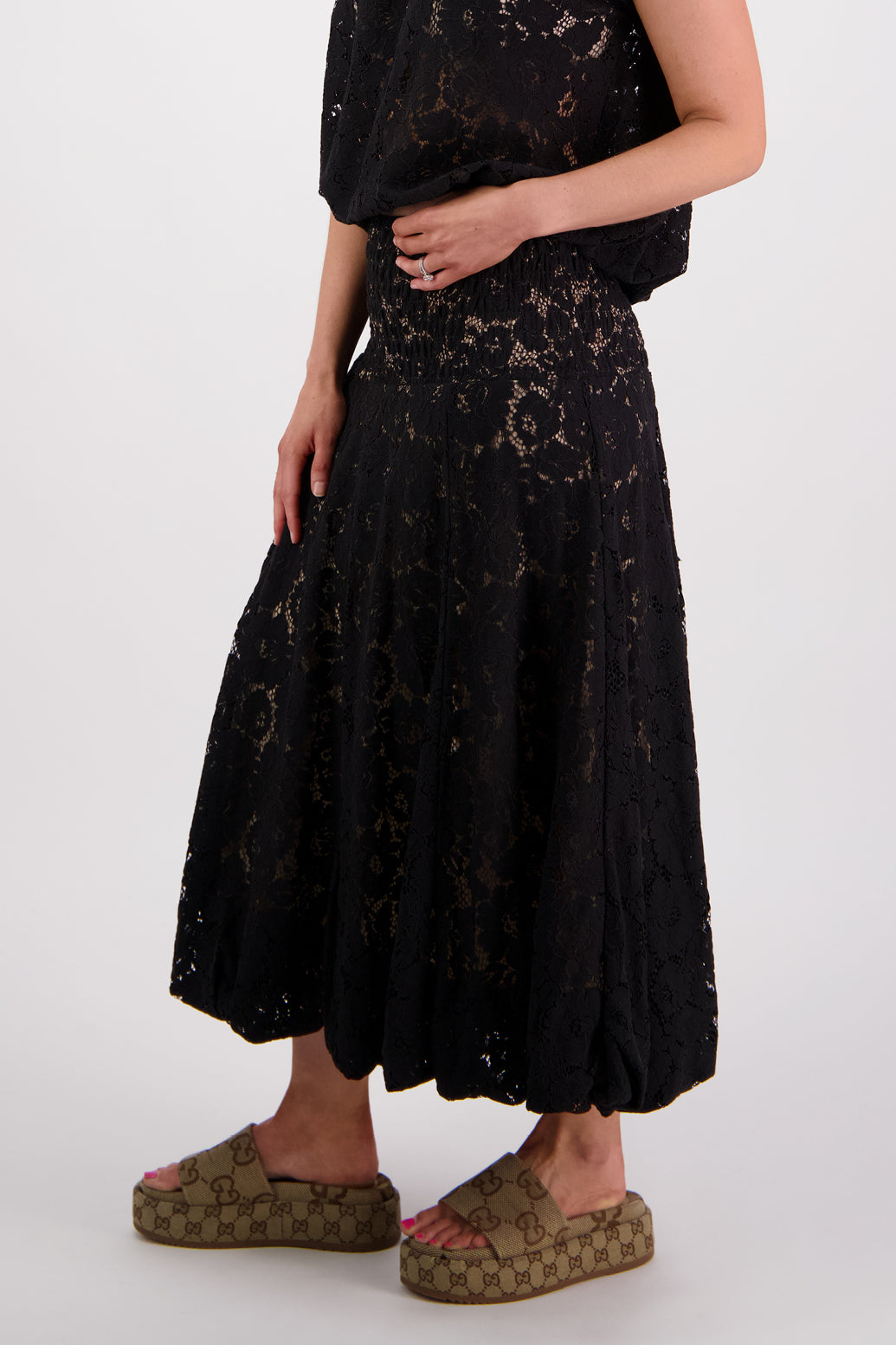 Briarwood Sparkle Skirt / Black