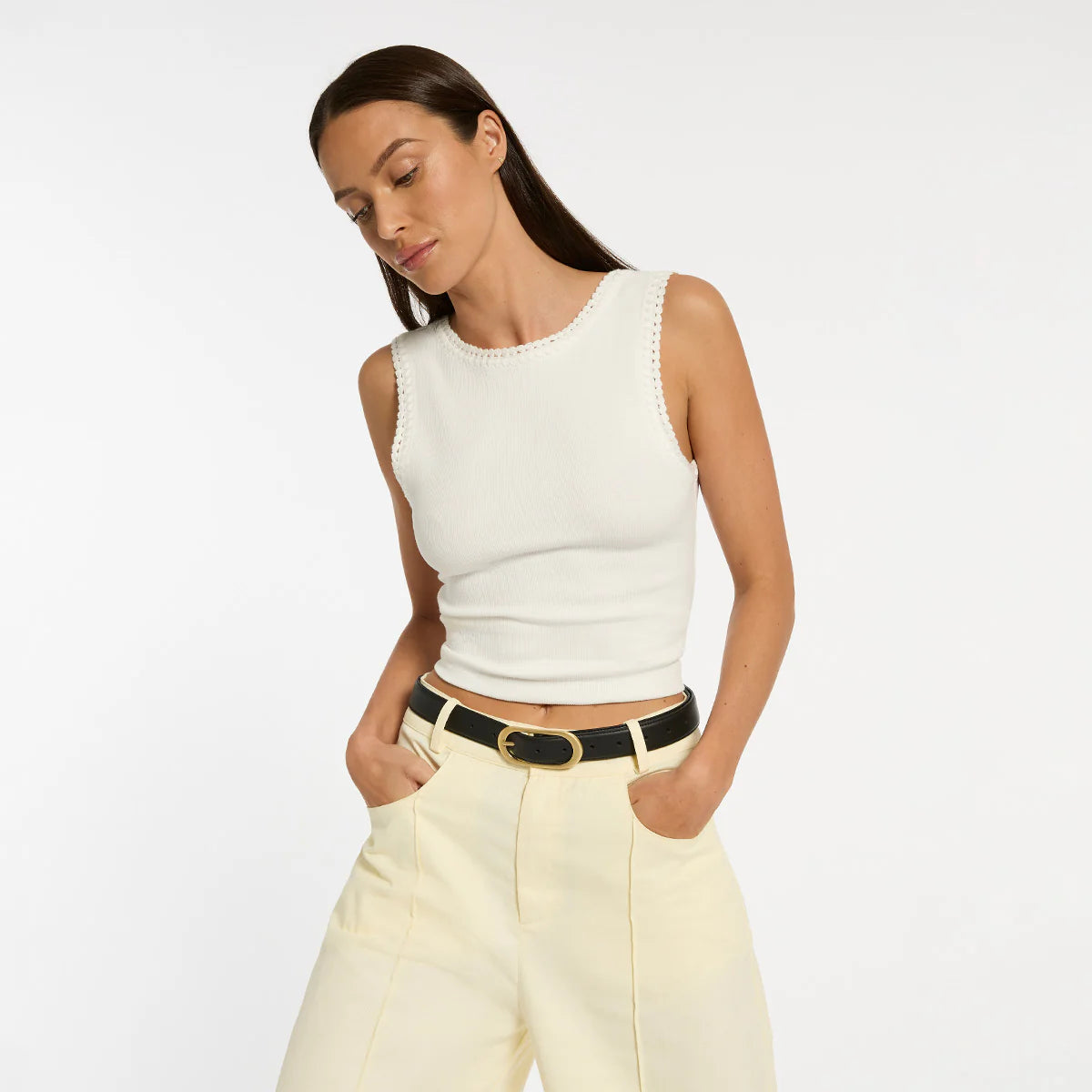 Status Anxiety Final Loop - Black Nappa/Gold