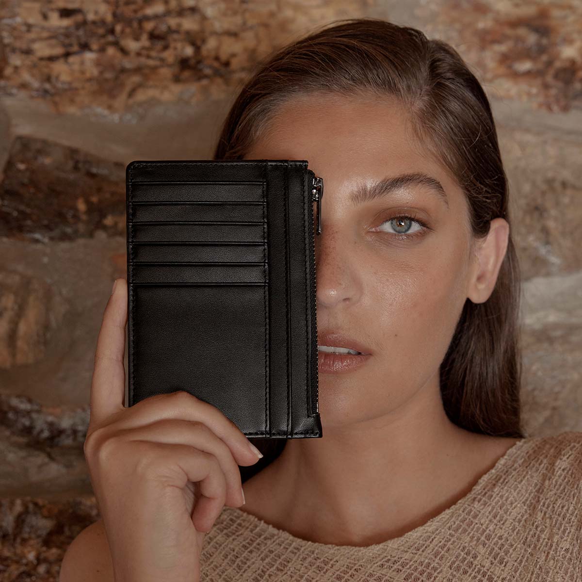 Status Anxiety Gone Again Wallet - Black Nappa