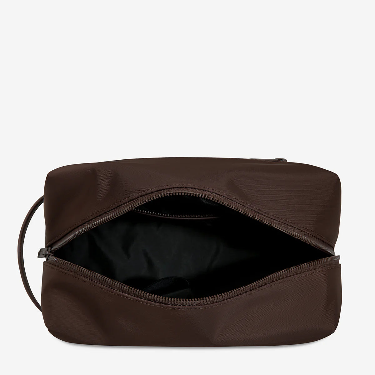 Status Anxiety Hunter Recycled Toiletry Bag Large - Truffle