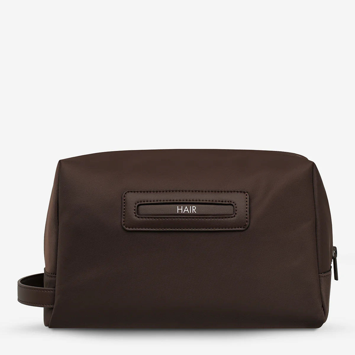 Status Anxiety Hunter Recycled Toiletry Bag Large - Truffle