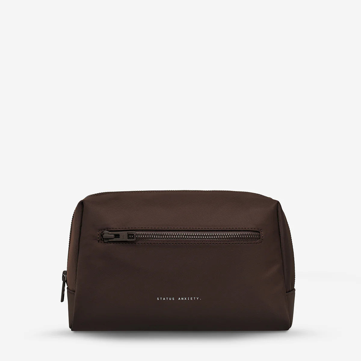 Status Anxiety Hunter Recycled Toiletry Bag Medium - Truffle