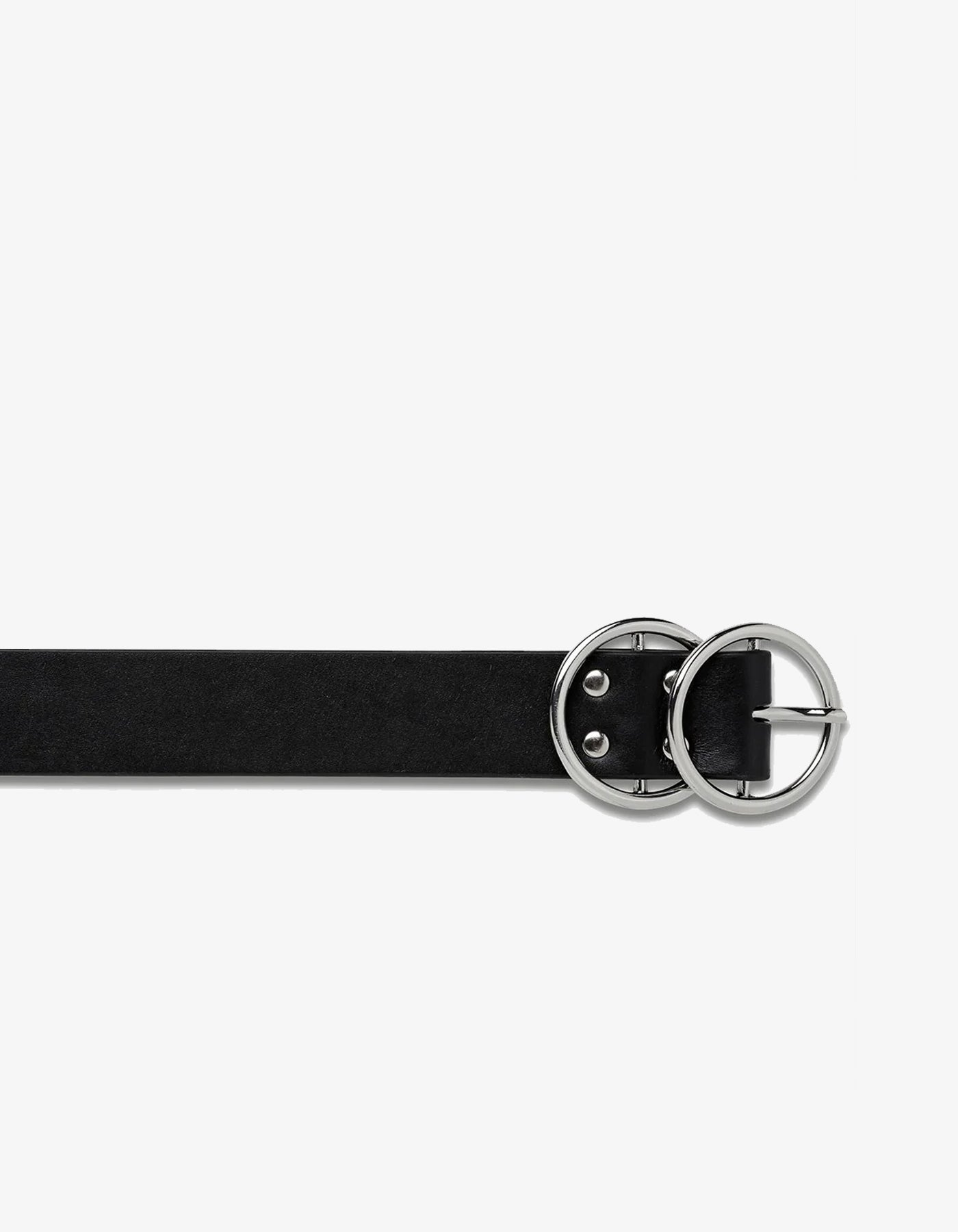 Status Anxiety Mislaid Leather Belt Black/ Gold