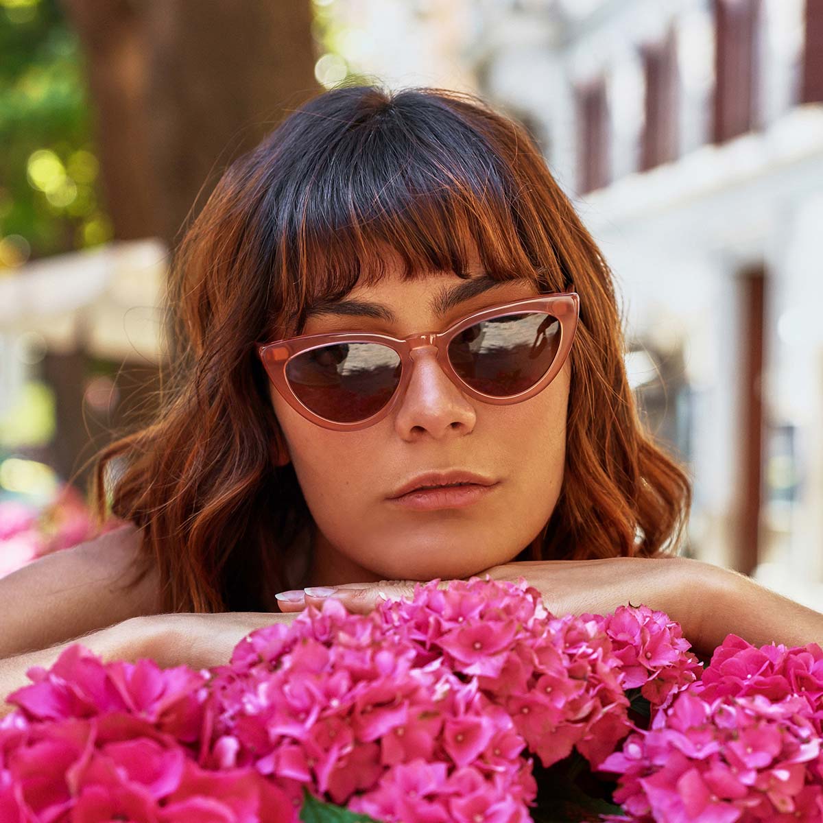 Status Anxiety Villain Sunglasses - Rose