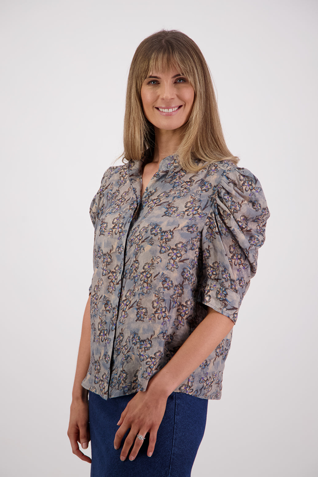 Briarwood Stevie Top / Denim Daisy