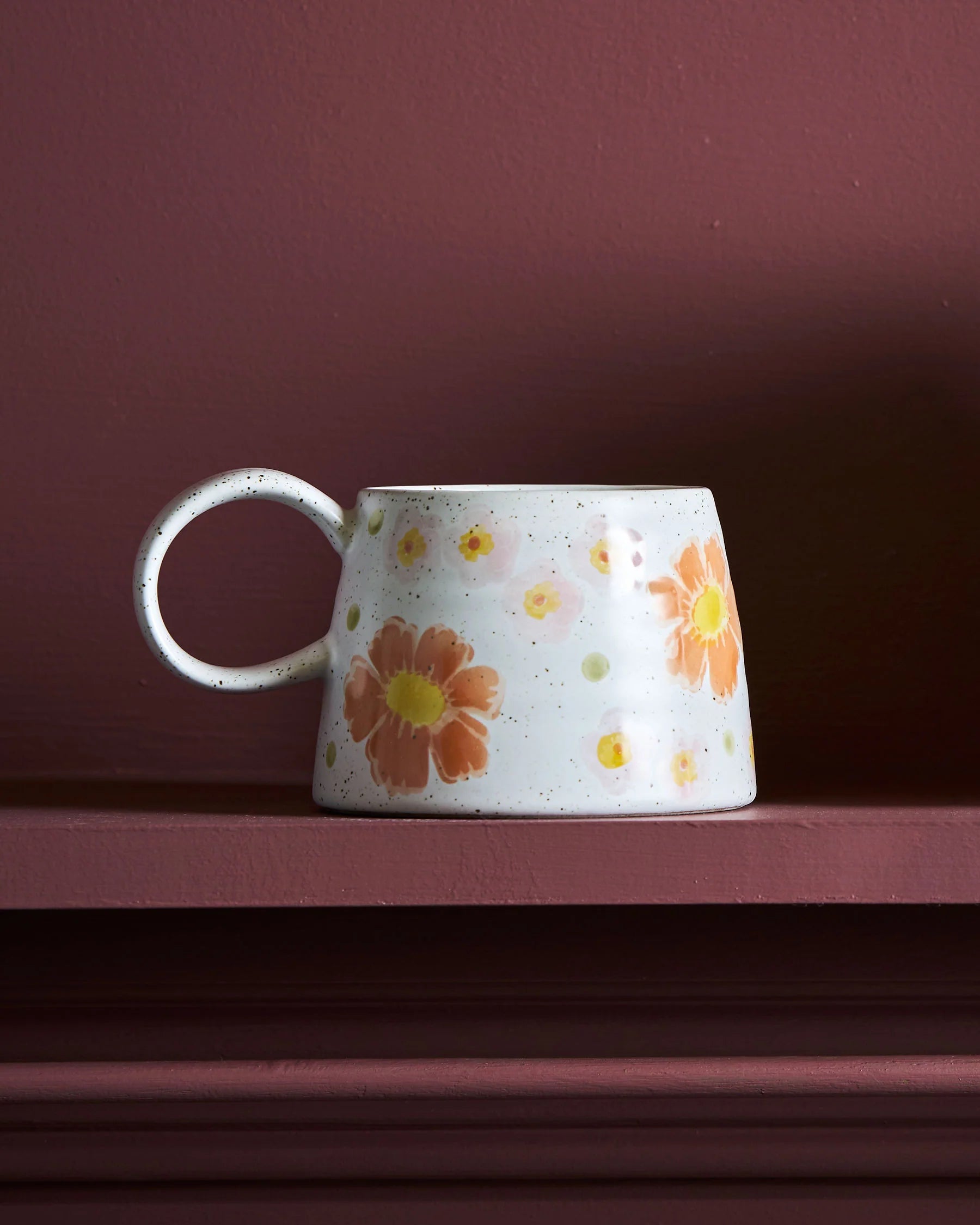 Robert Gordon June Large Handled Mug / Flower Garden