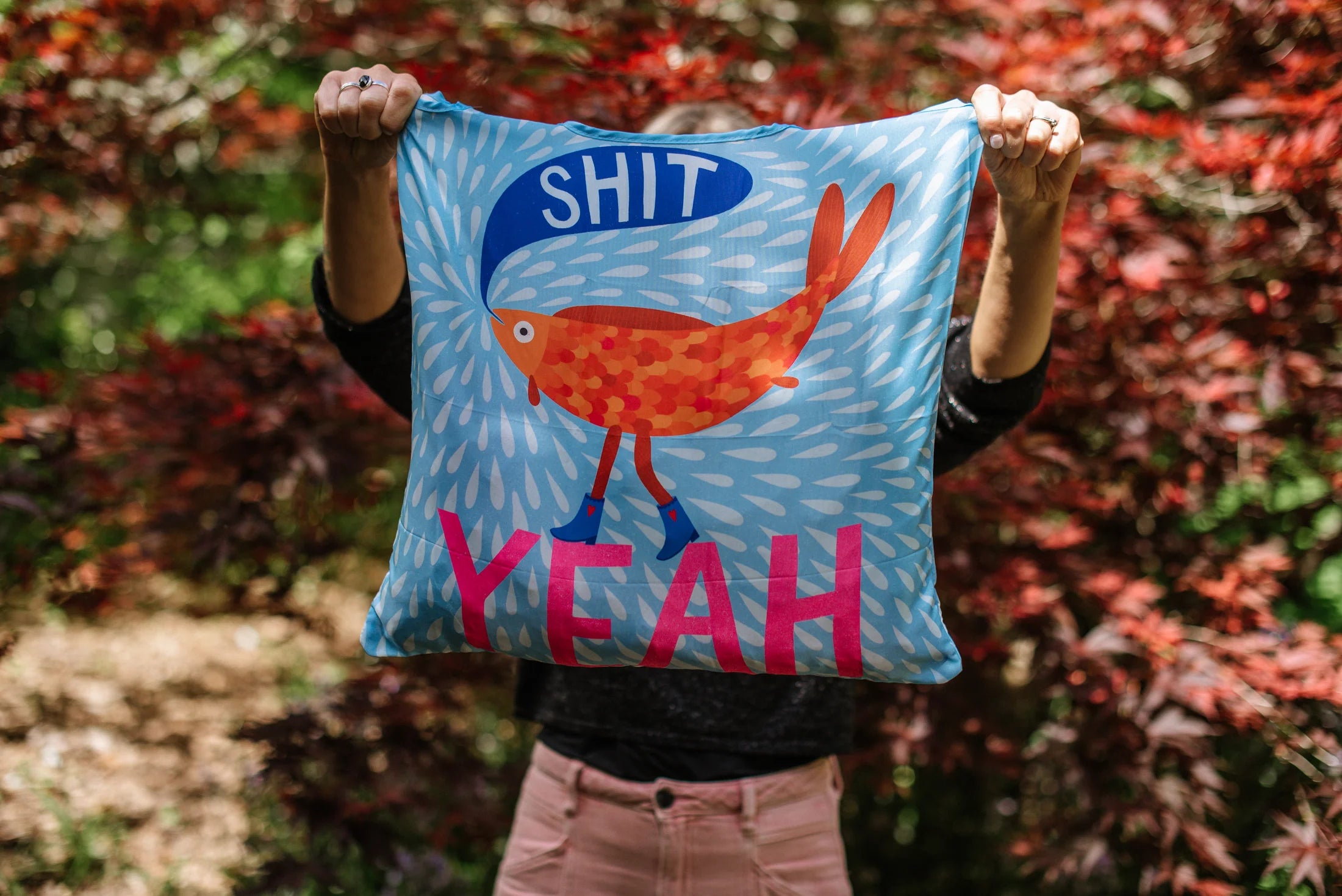 Studio Soph Foldable Art Bag Shit Yeah