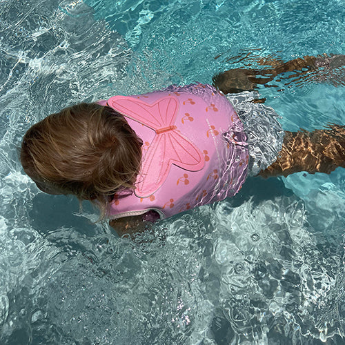 Sunnylife Kids Swim Vest Cotton Candy Cherry