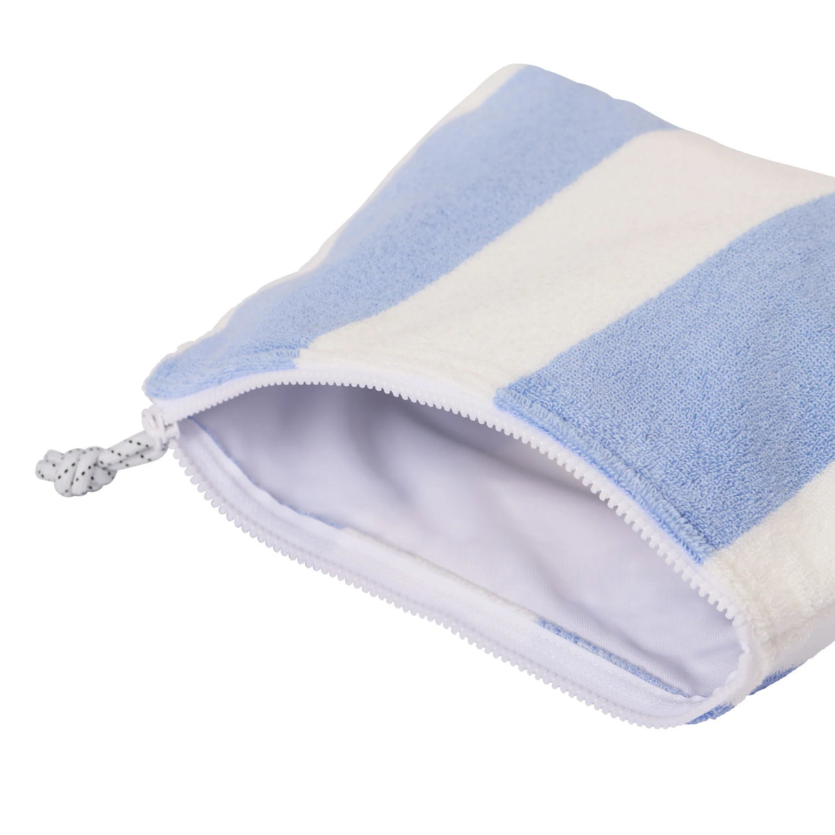 Sunnylife Terry Beach Pouch La Mer Med Blue Stripe