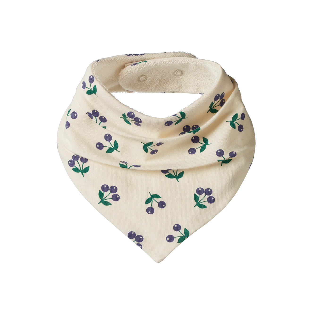 Nature Baby Triangle Bib Little Winter Berry