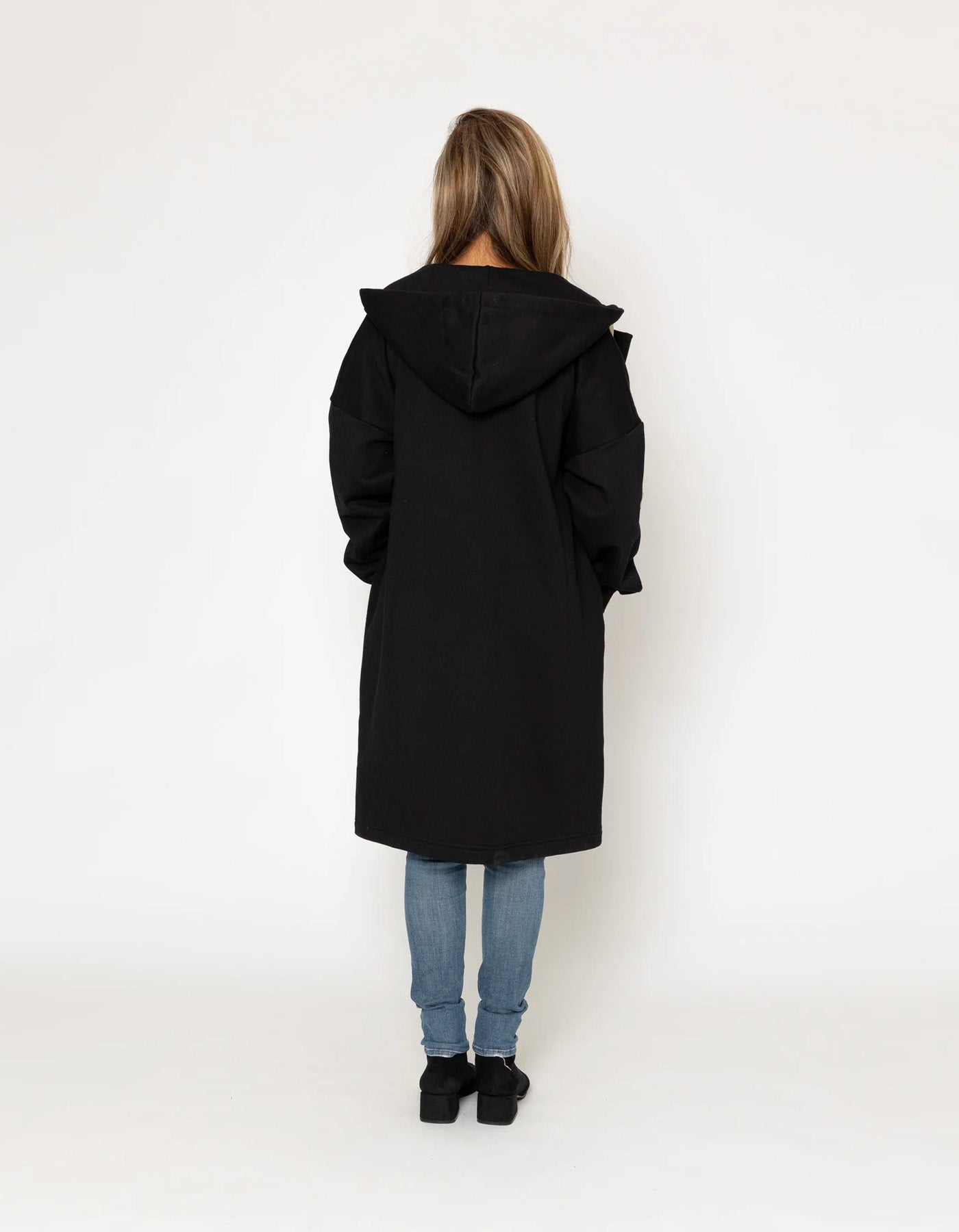 Blacklist Taylor Sweatshirt Coat Black