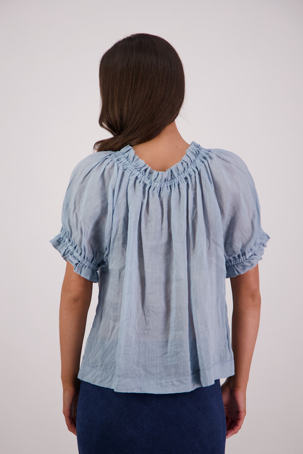 Briarwood Teddy Top Ramie Cornflower
