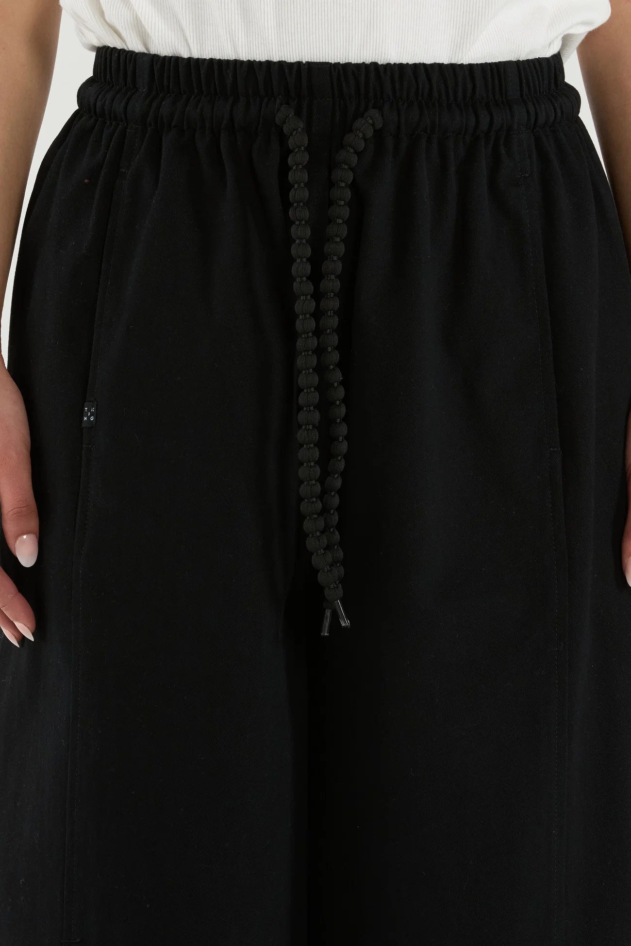 Thing Thing Ezra Pant - Black