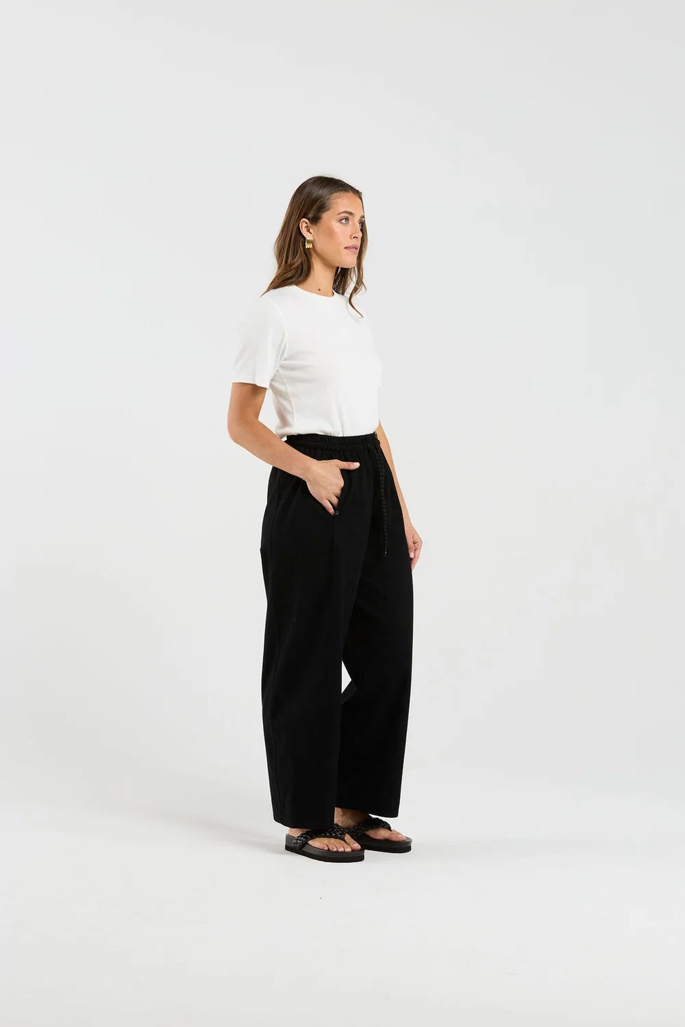 Thing Thing Ezra Pant - Black