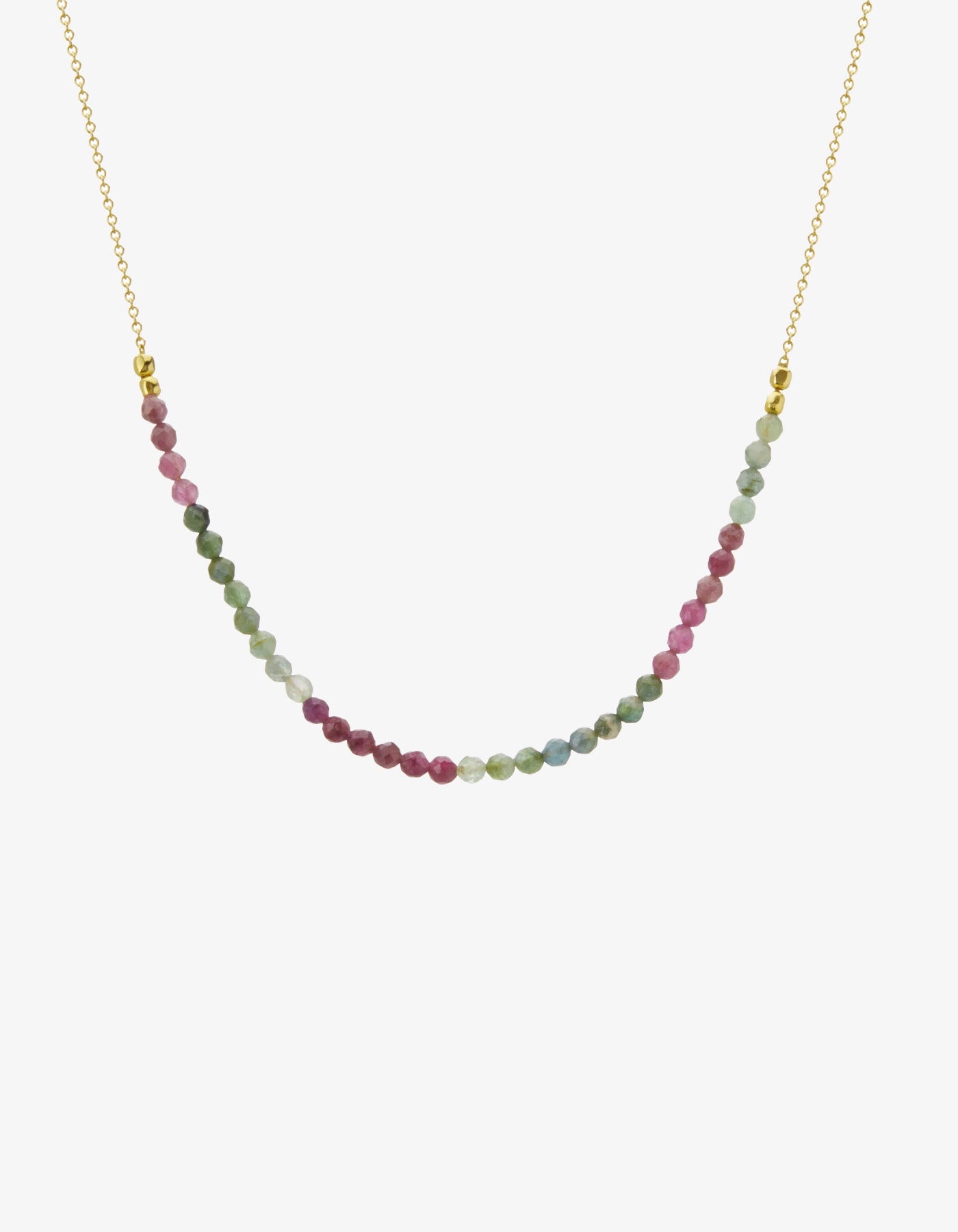 Murkani Wandering Soul Tourmaline Necklace Gold Plate