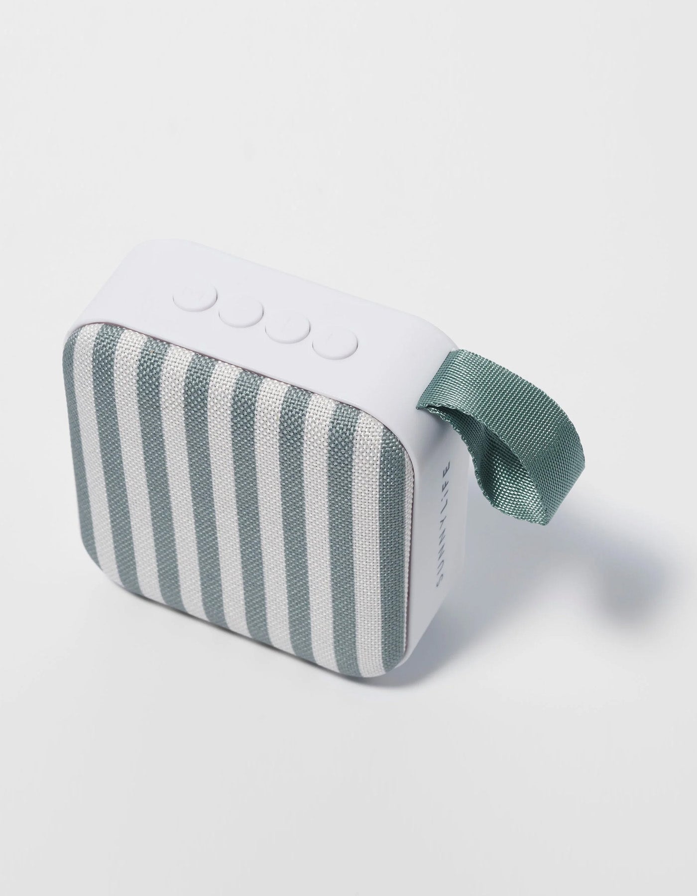 Sunnylife Portable Travel Speaker The Vacay Olive Stripe