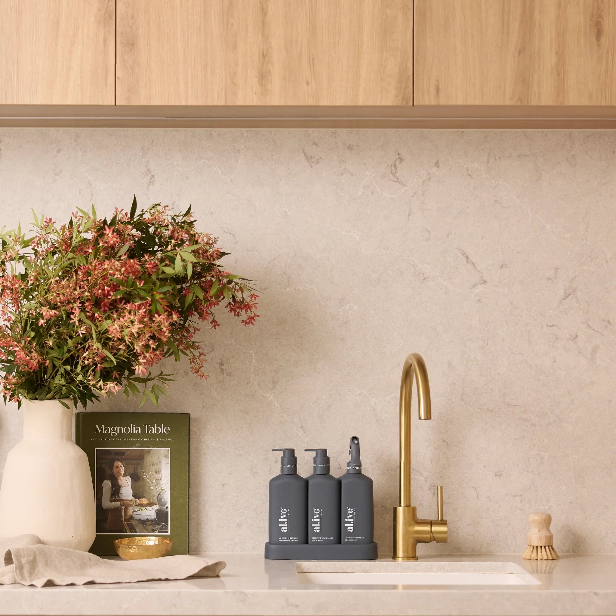 al.ive Kitchen trio - Midnight Black lemon & pomegranate + coconut & wild orange